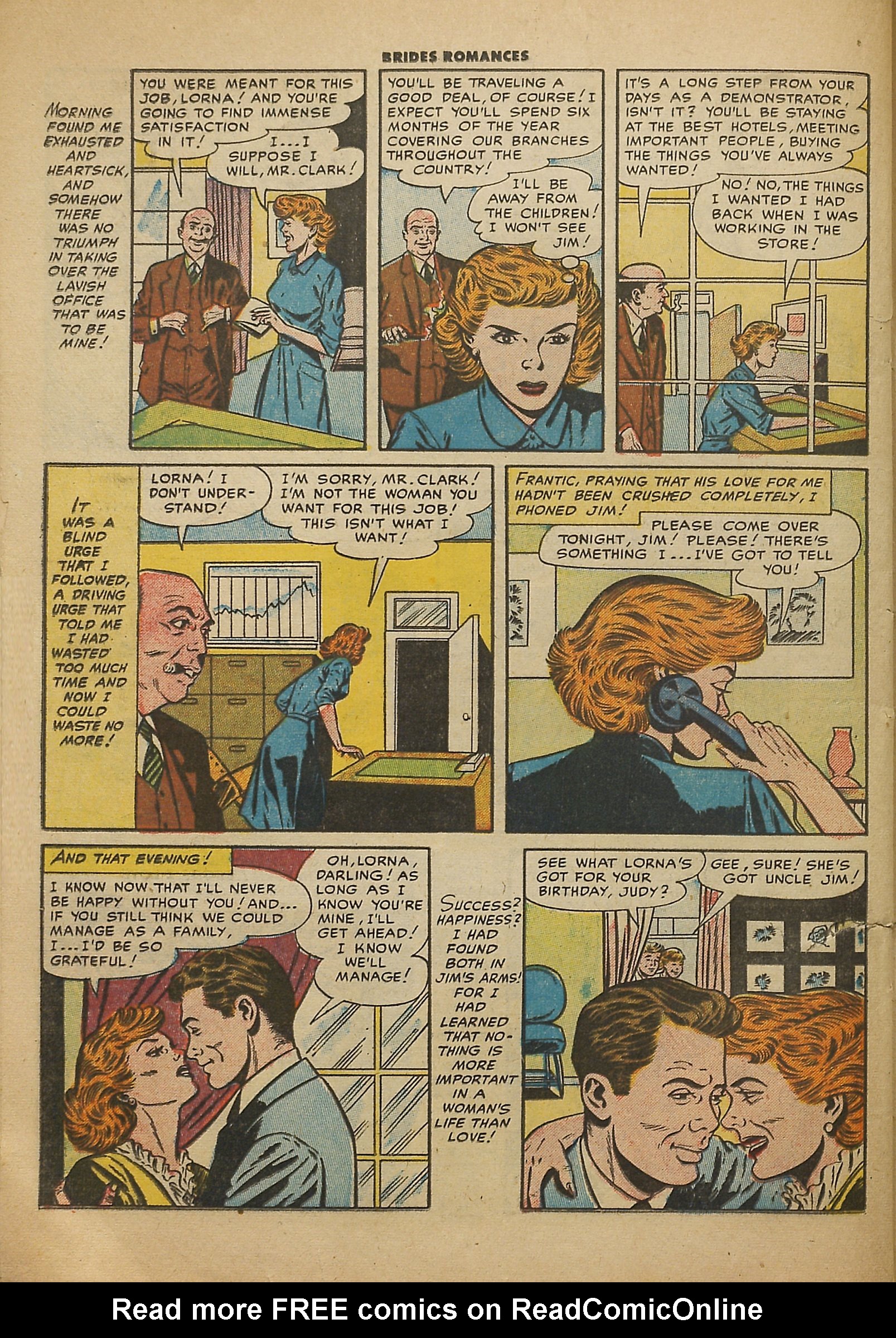 Read online Brides Romances comic -  Issue #11 - 25