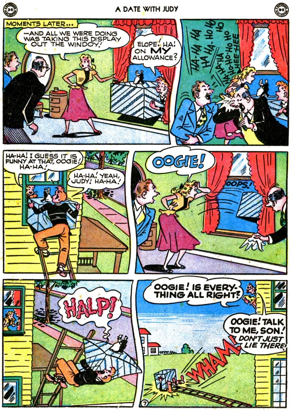 Read online A Date with Judy comic -  Issue #10 - 32