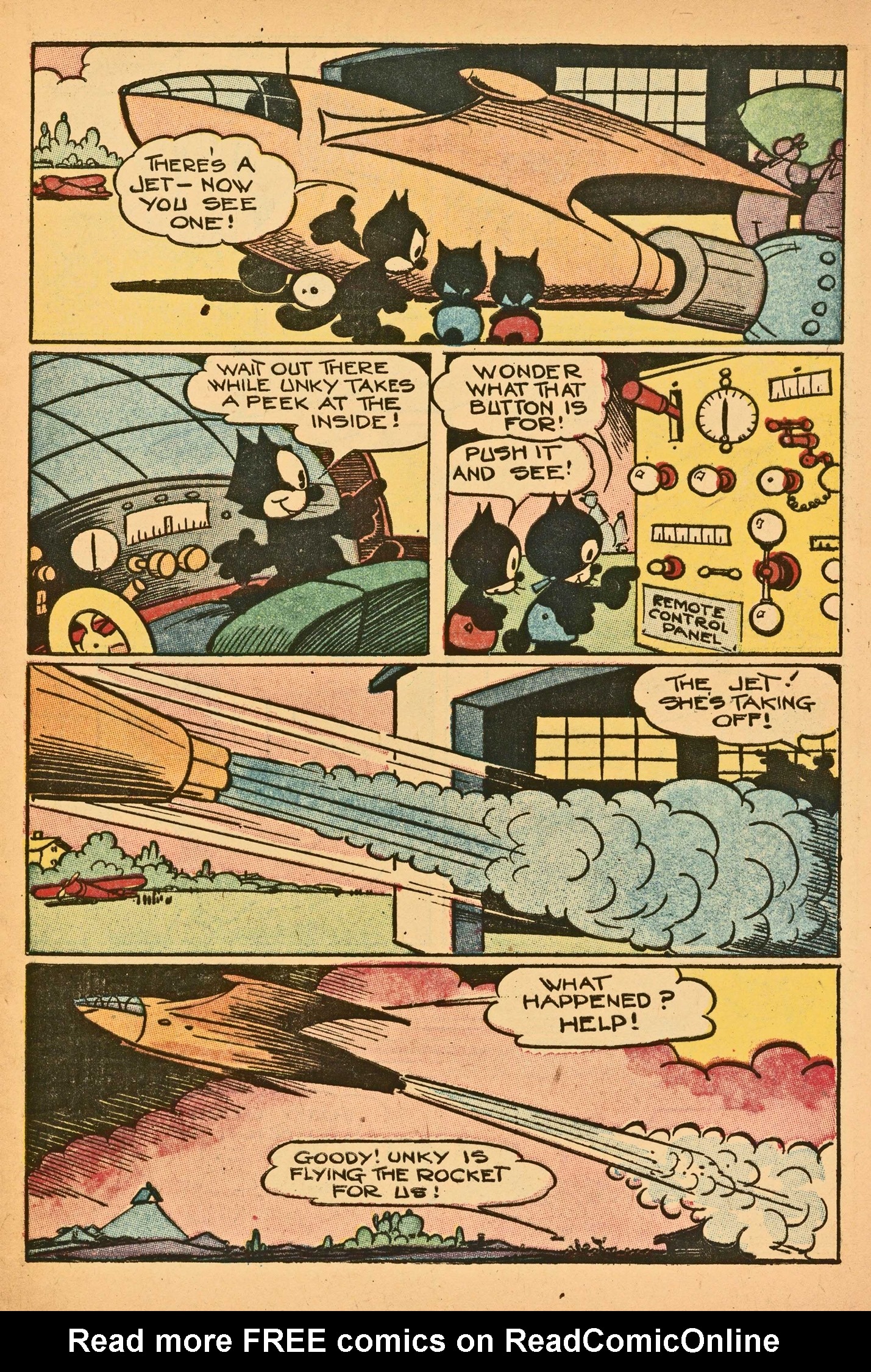 Read online Felix the Cat (1951) comic -  Issue #42 - 7