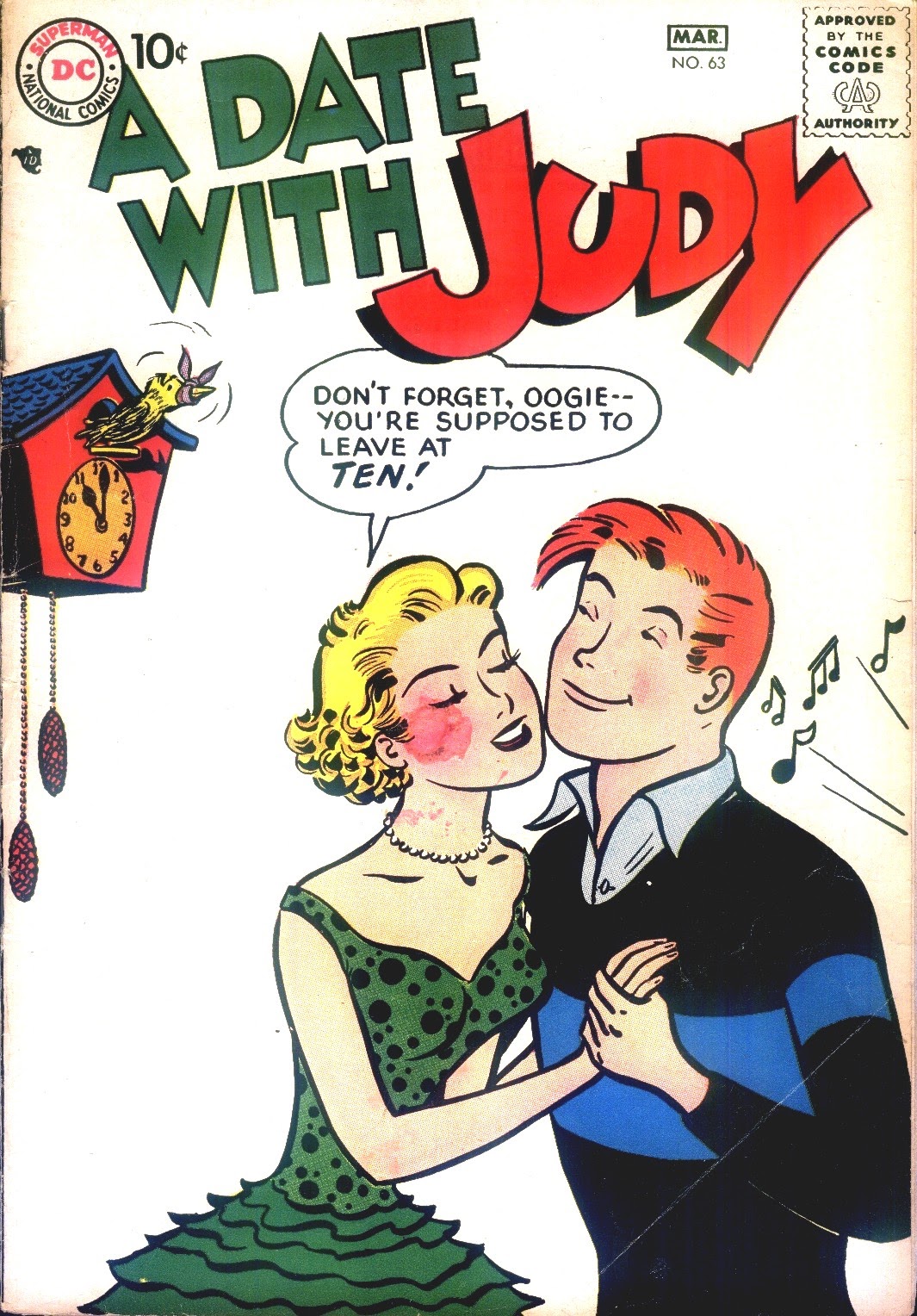 Read online A Date with Judy comic -  Issue #63 - 1