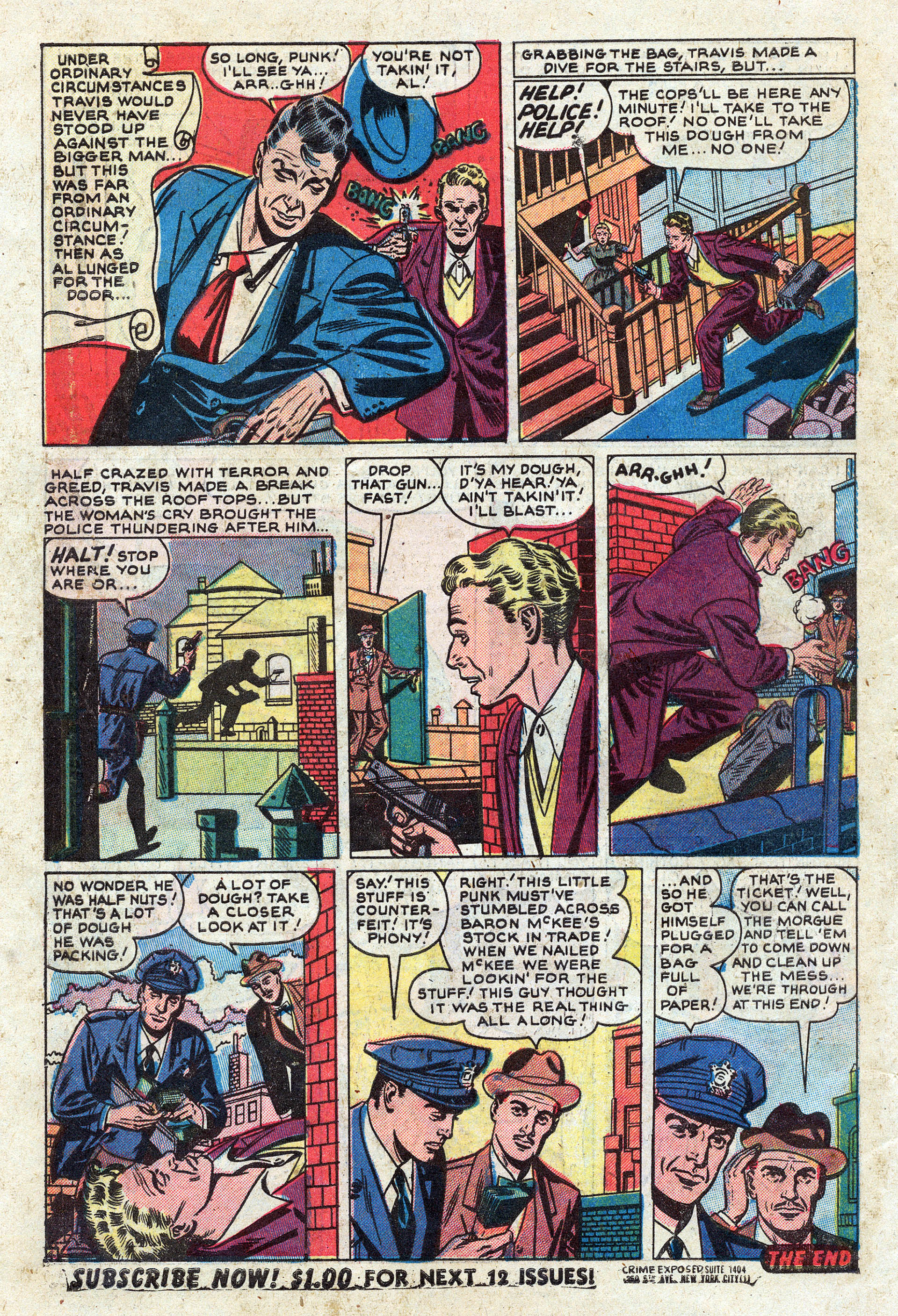 Read online Crime Exposed (1950) comic -  Issue #3 - 32