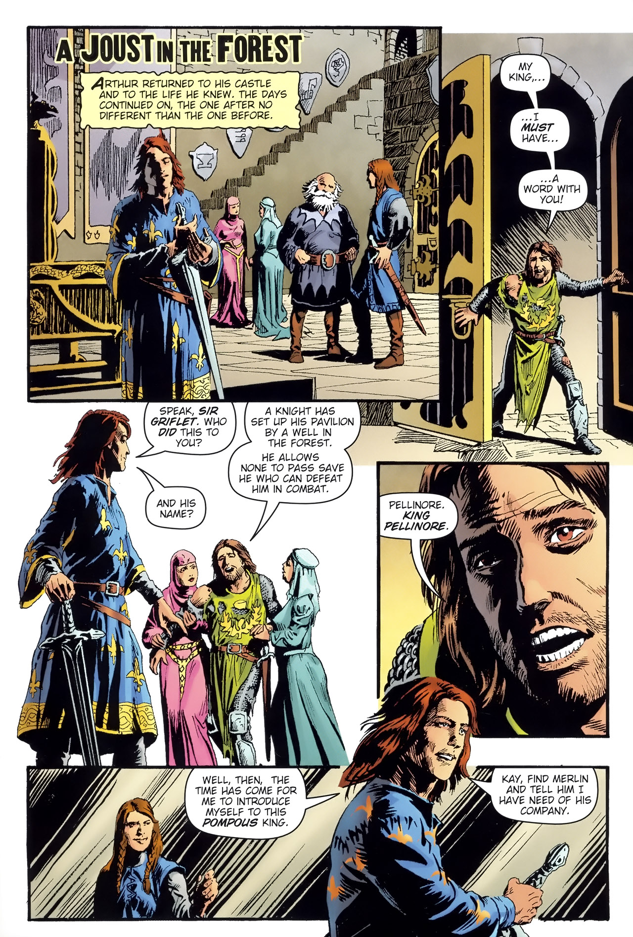 Read online King Arthur - Excalibur Unsheated comic -  Issue # Full - 34