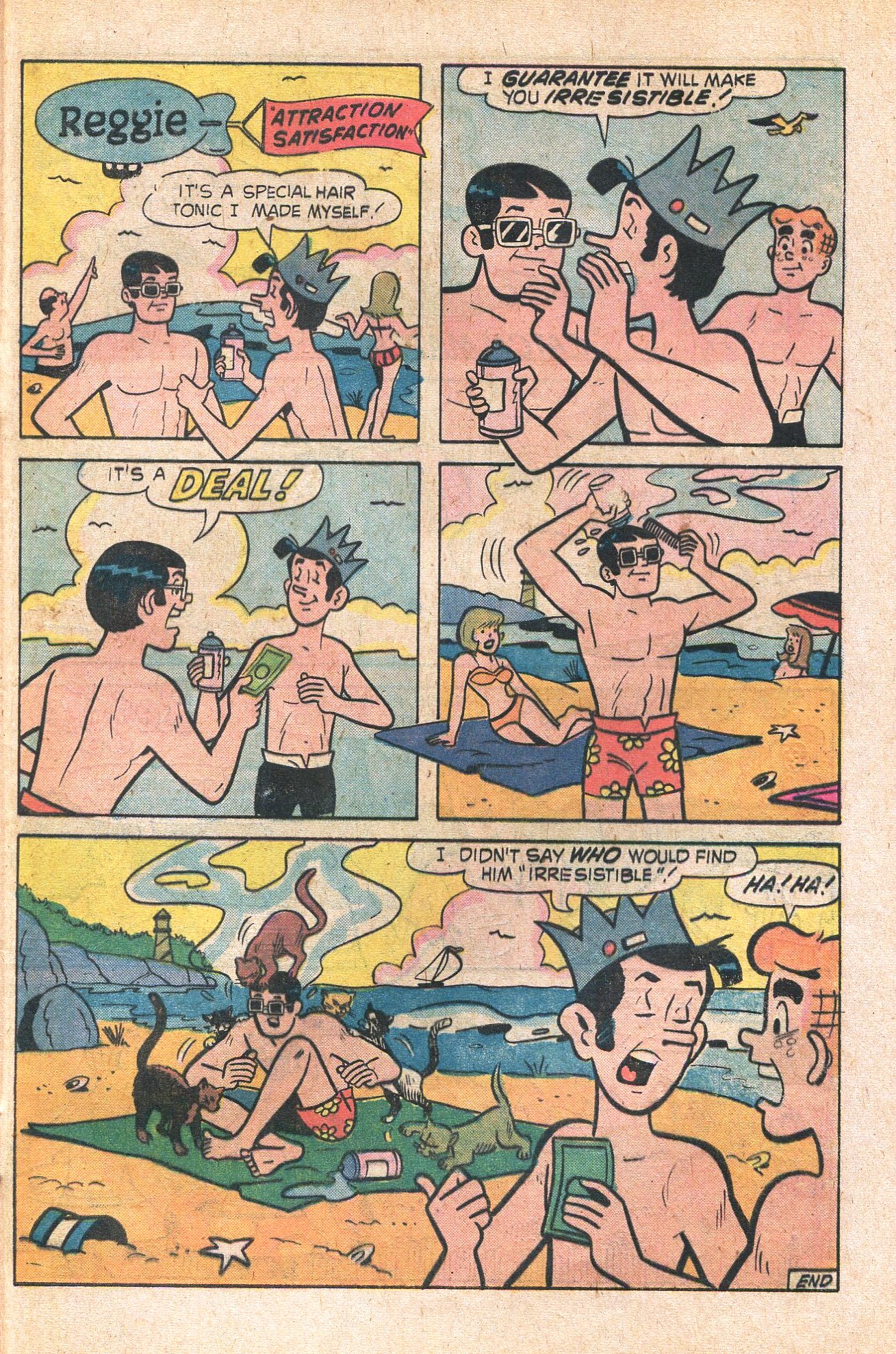 Read online Reggie's Wise Guy Jokes comic -  Issue #30 - 29