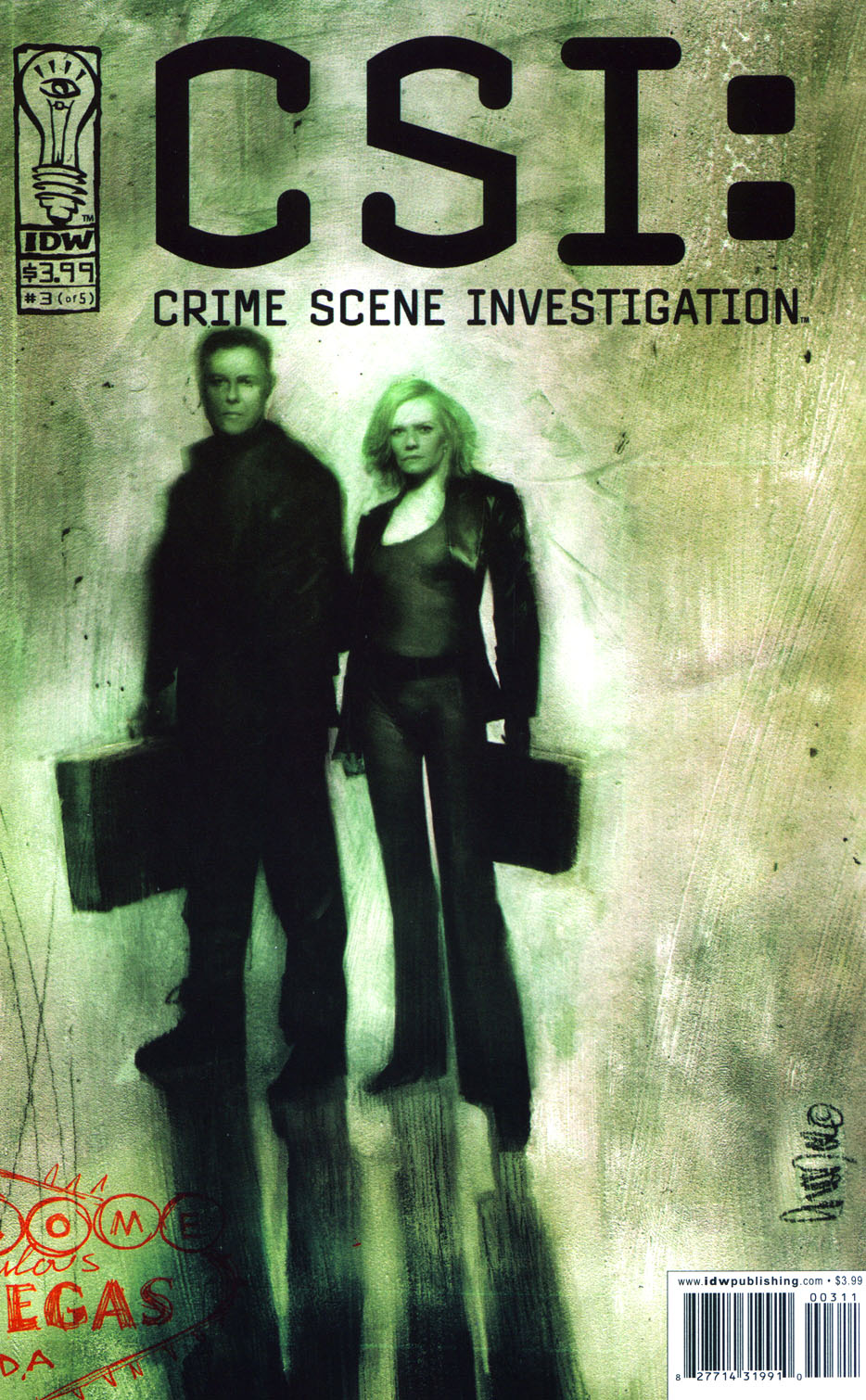 Read online CSI: Crime Scene Investigation comic -  Issue #3 - 1