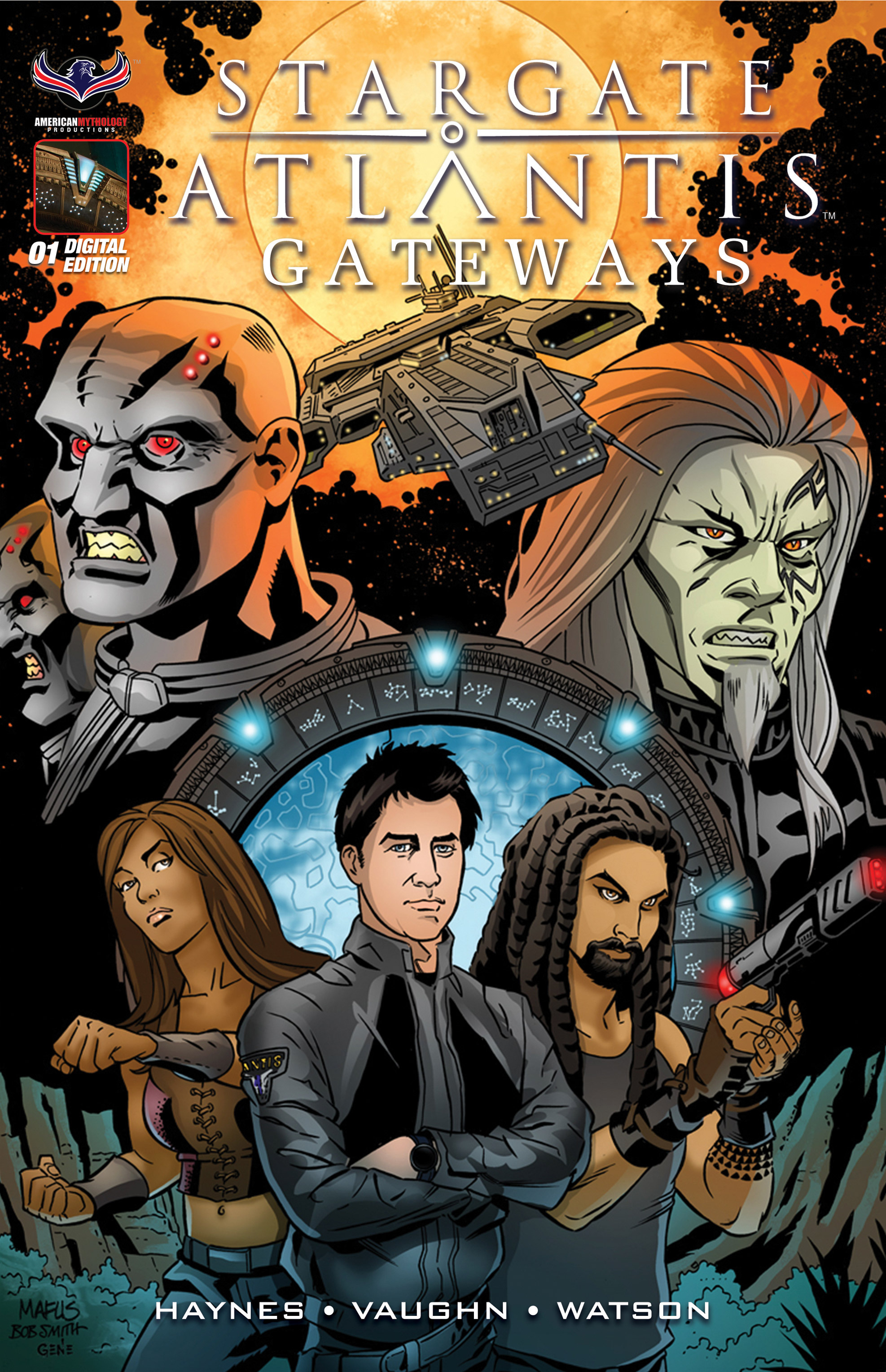 Read online Stargate Atlantis: Gateways comic -  Issue #1 - 1