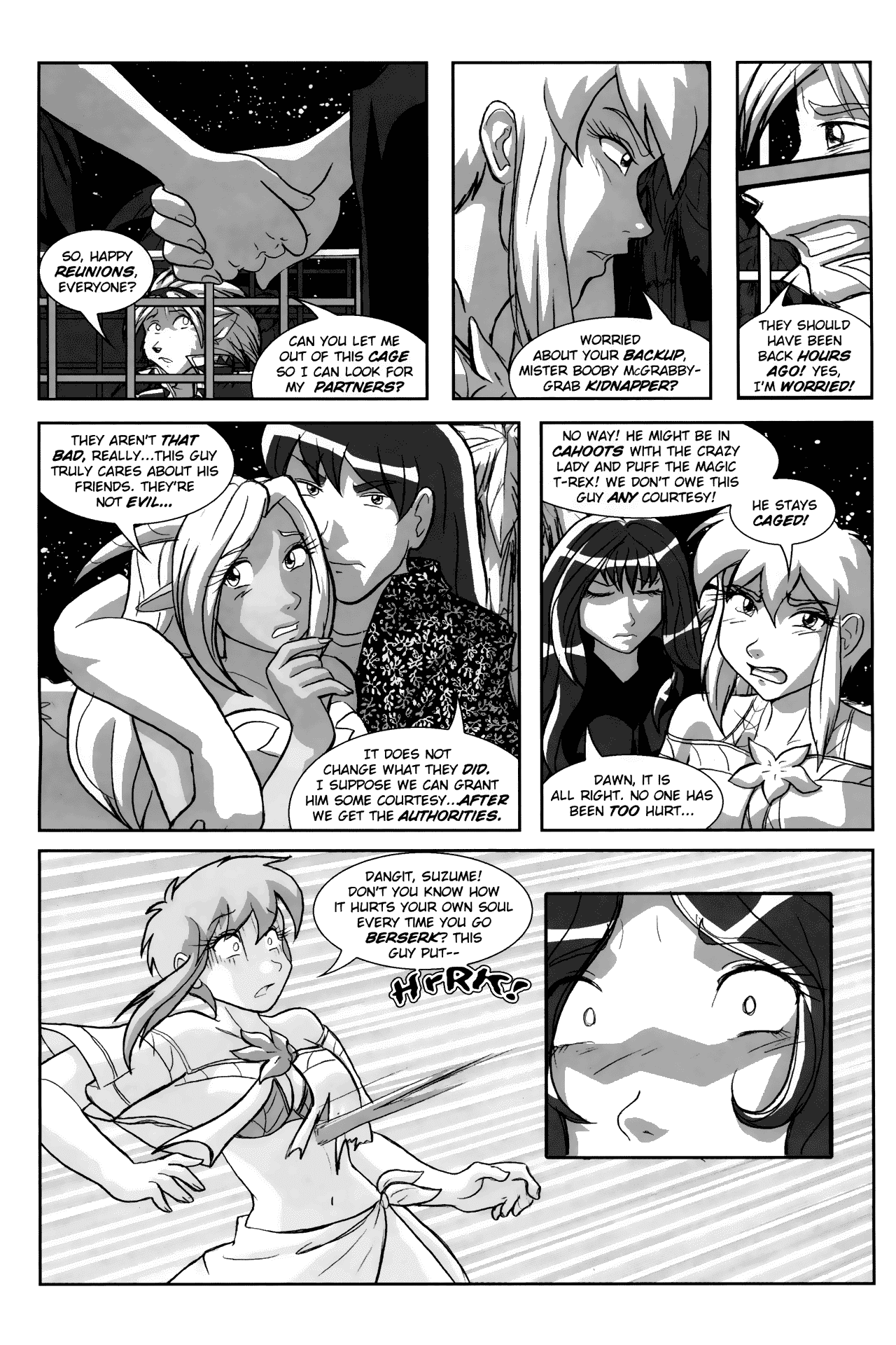 Read online Gold Digger/Ninja High School: Maidens of Twilight comic -  Issue #2 - 17
