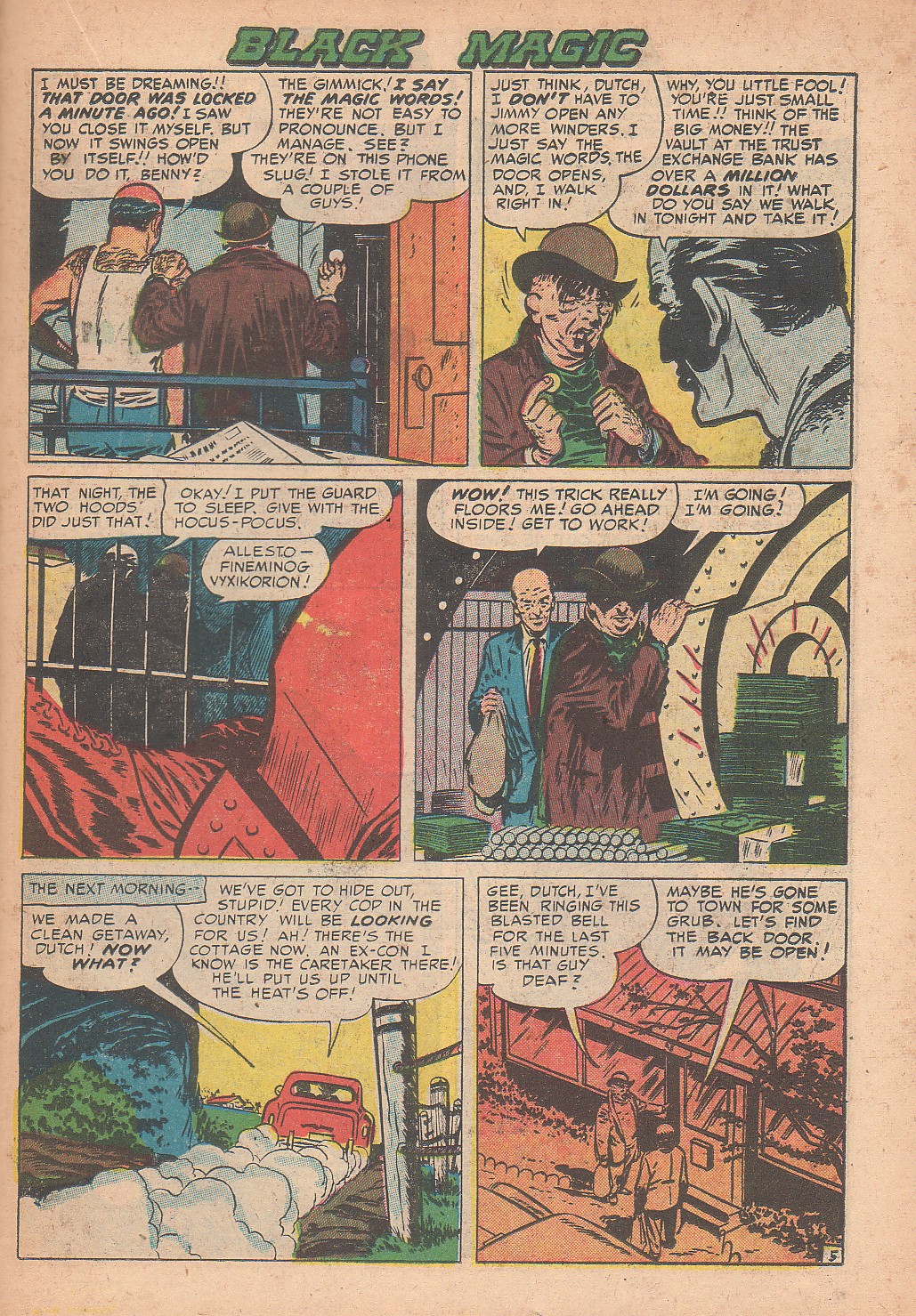 Read online Black Magic (1950) comic -  Issue #12 - 25
