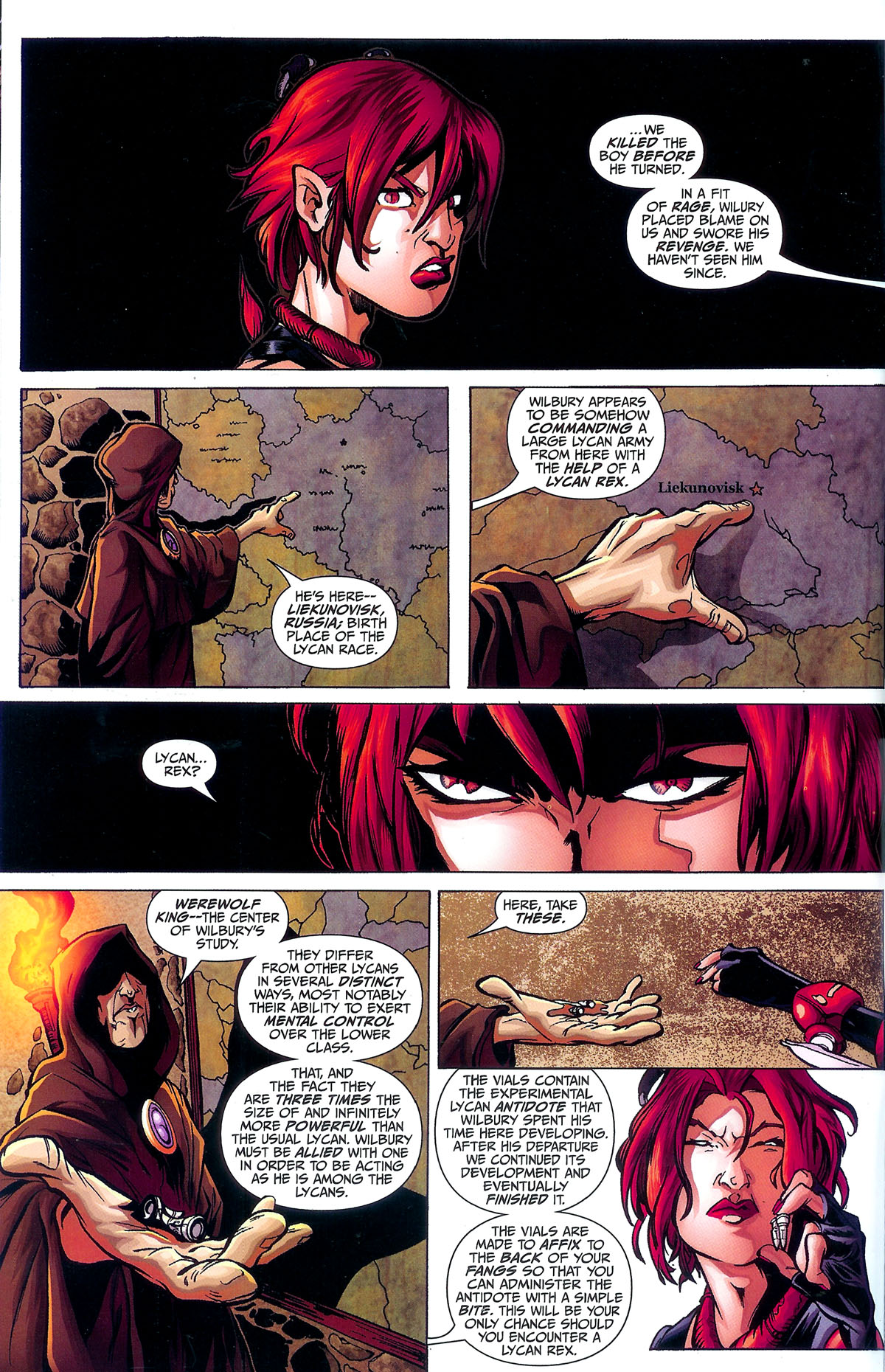 Read online BloodRayne: Lycan Rex comic -  Issue # Full - 10