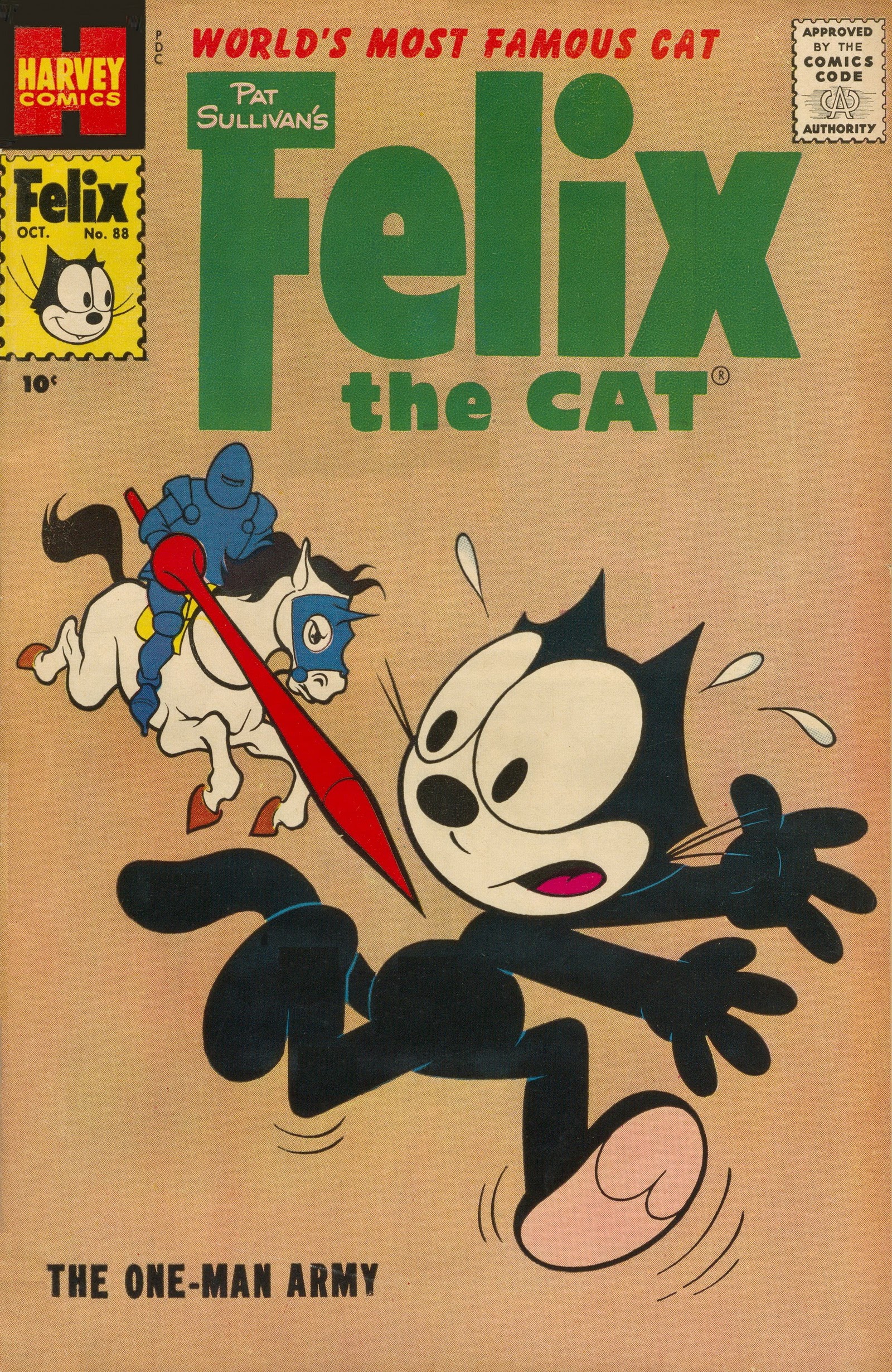 Read online Felix the Cat (1955) comic -  Issue #88 - 1