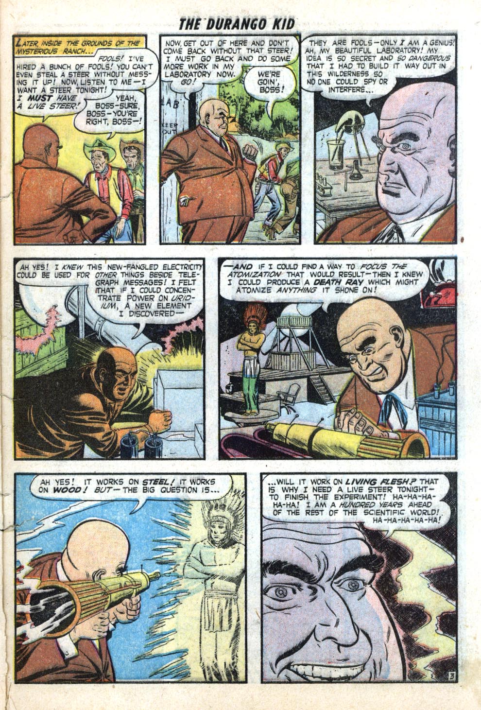 Read online Charles Starrett as The Durango Kid comic -  Issue #7 - 5