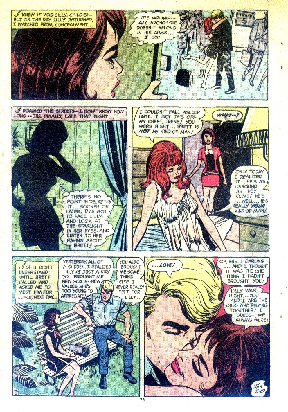 Read online Young Love (1963) comic -  Issue #109 - 78