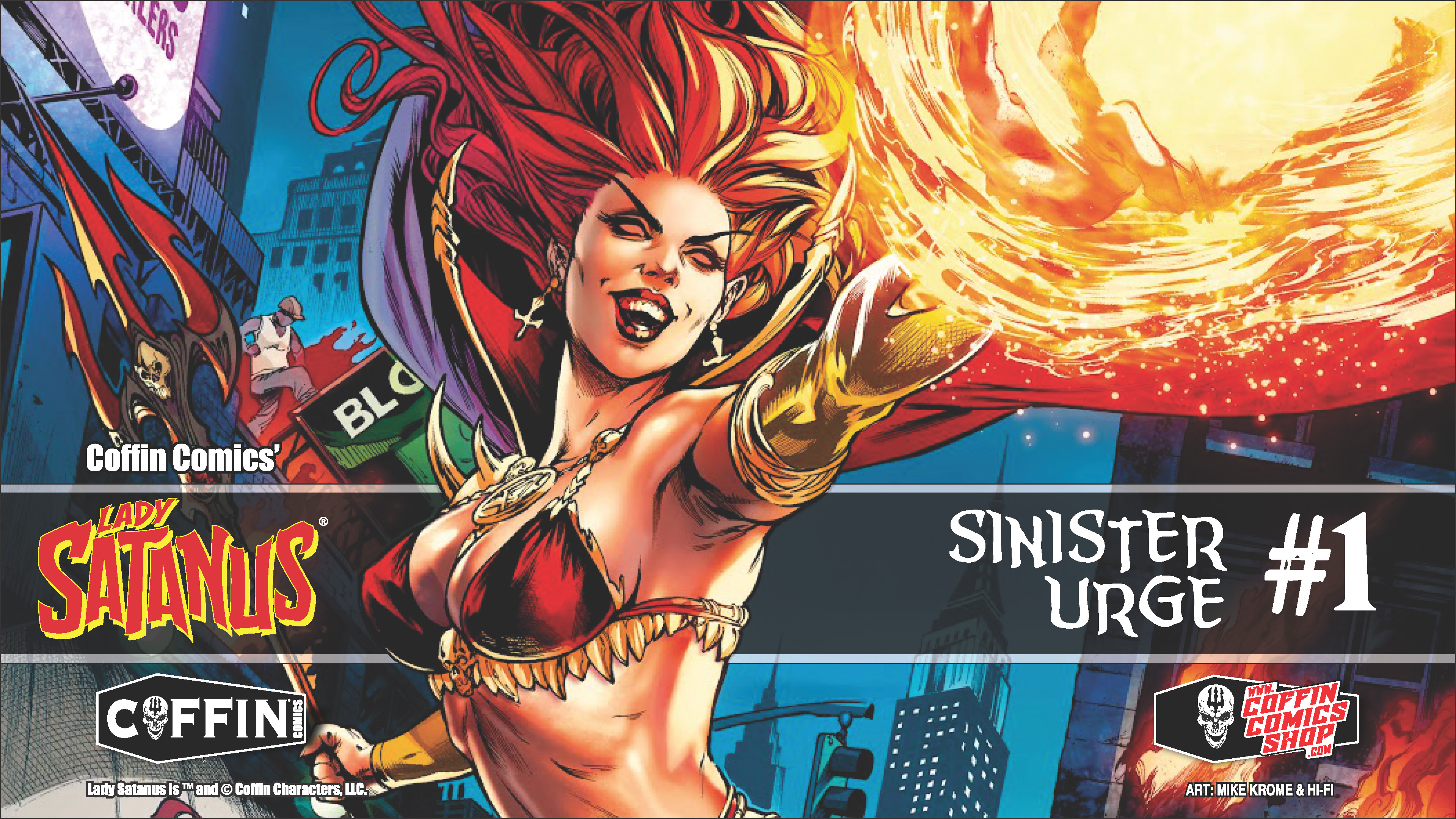 Read online Lady Satanus: Sinister Urge comic -  Issue # TPB - 52