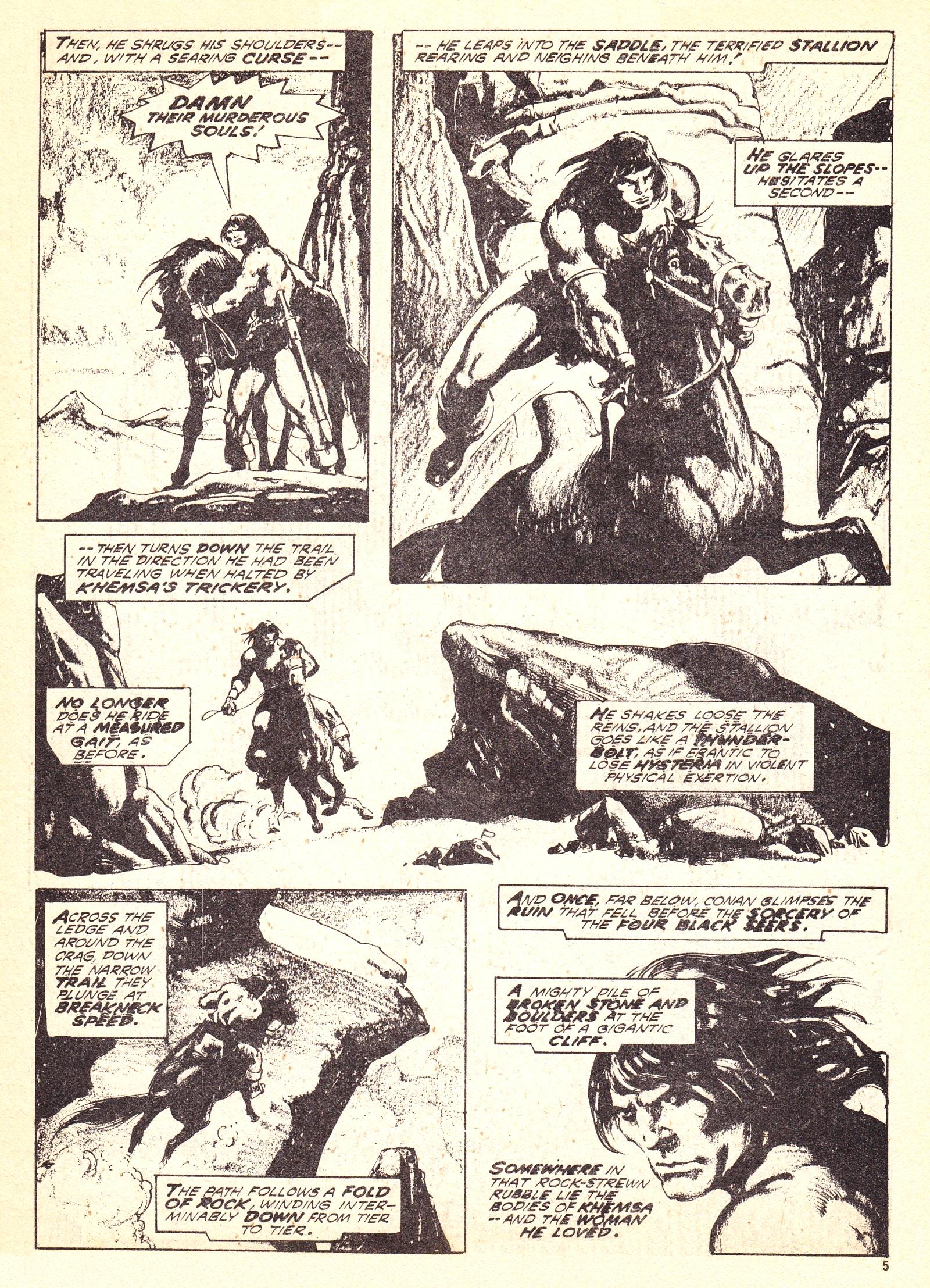 Read online The Savage Sword of Conan (1975) comic -  Issue #7 - 5
