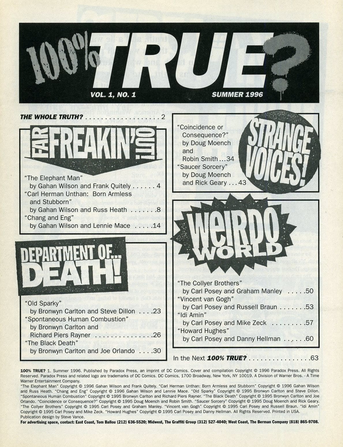 Read online 100% True comic -  Issue #1 - 3