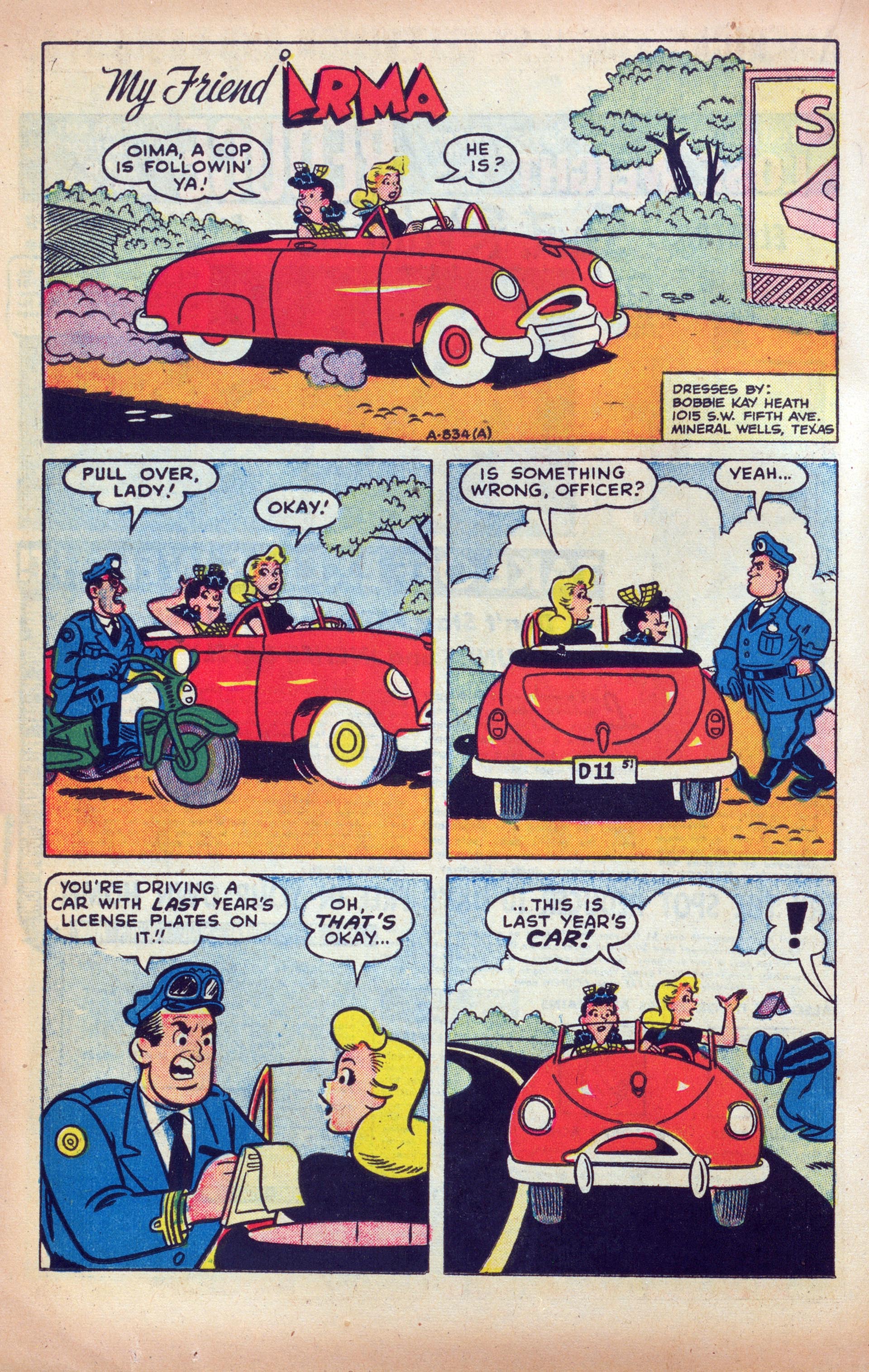 Read online My Friend Irma comic -  Issue #25 - 22