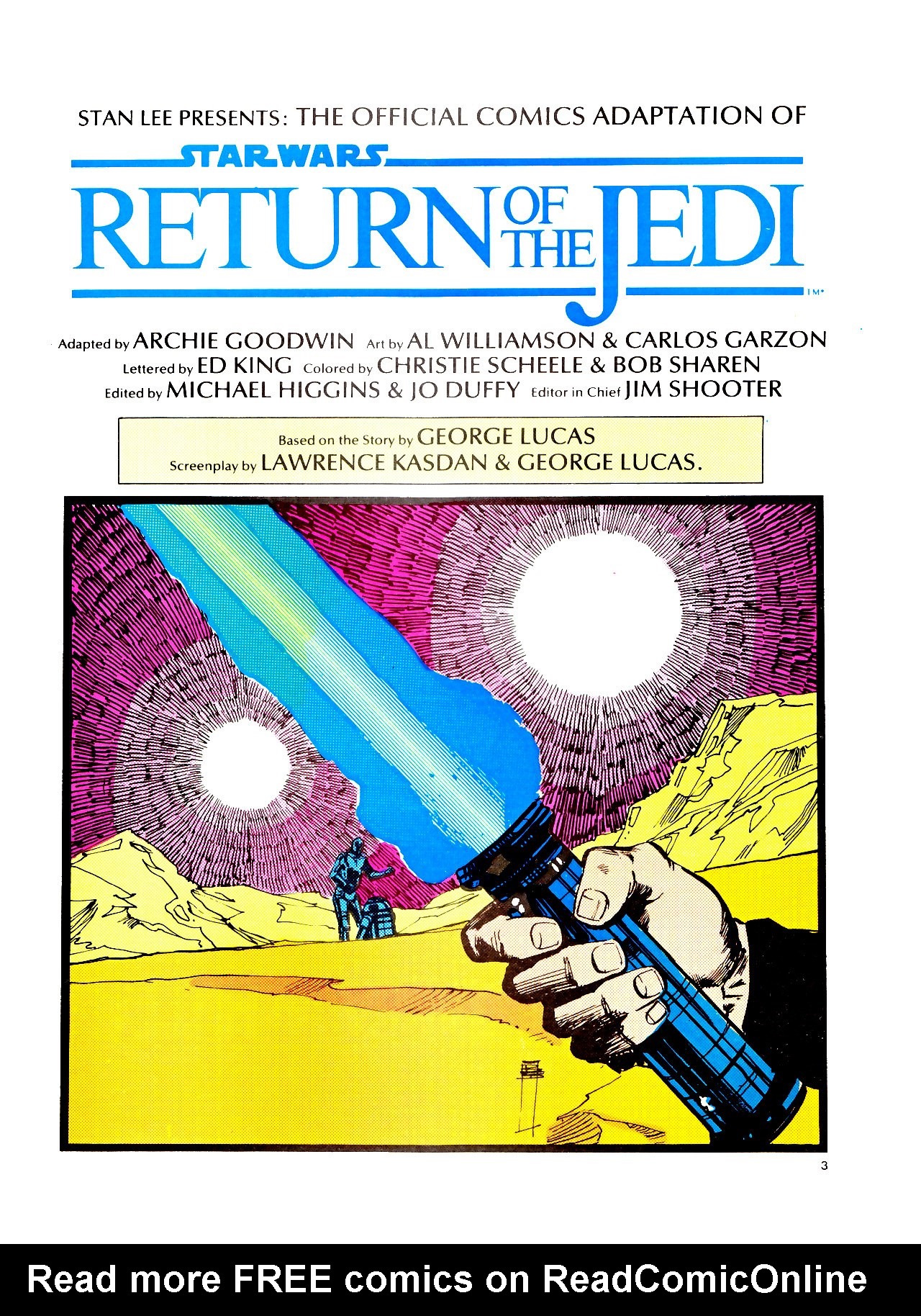 Read online Return of the Jedi comic -  Issue #148 - 3