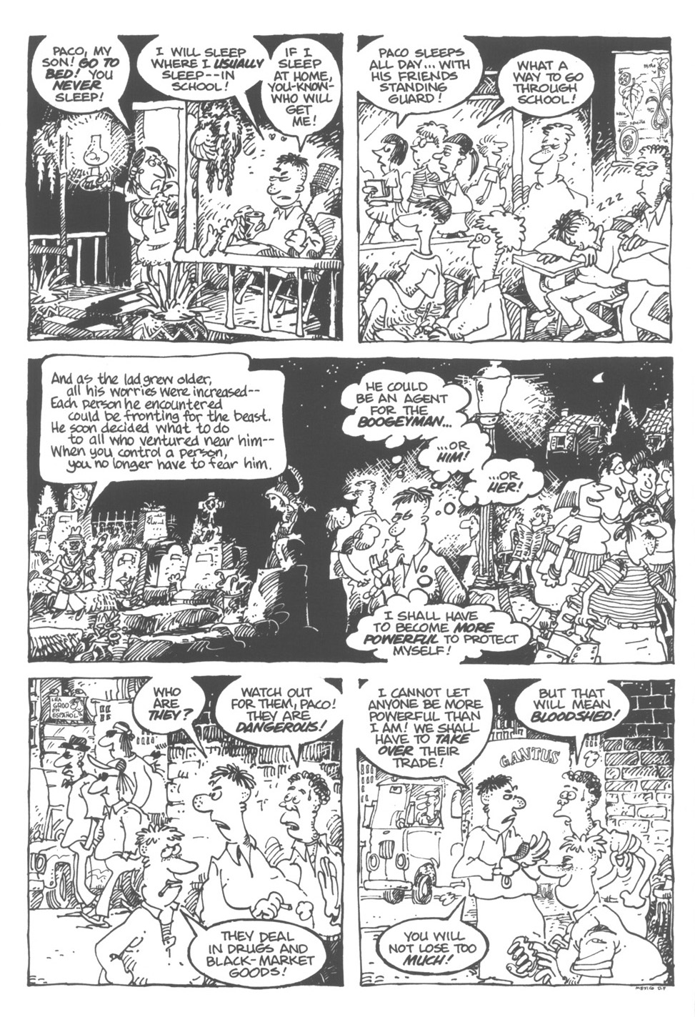 Read online Sergio Aragonés Boogeyman comic -  Issue #1 - 9