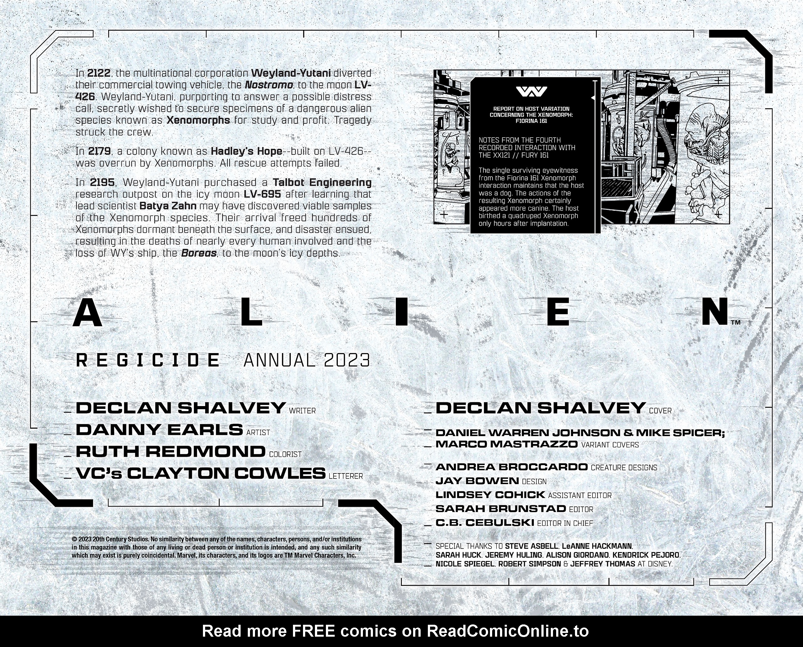 Read online Alien (2023) comic -  Issue # Annual 1 - 6