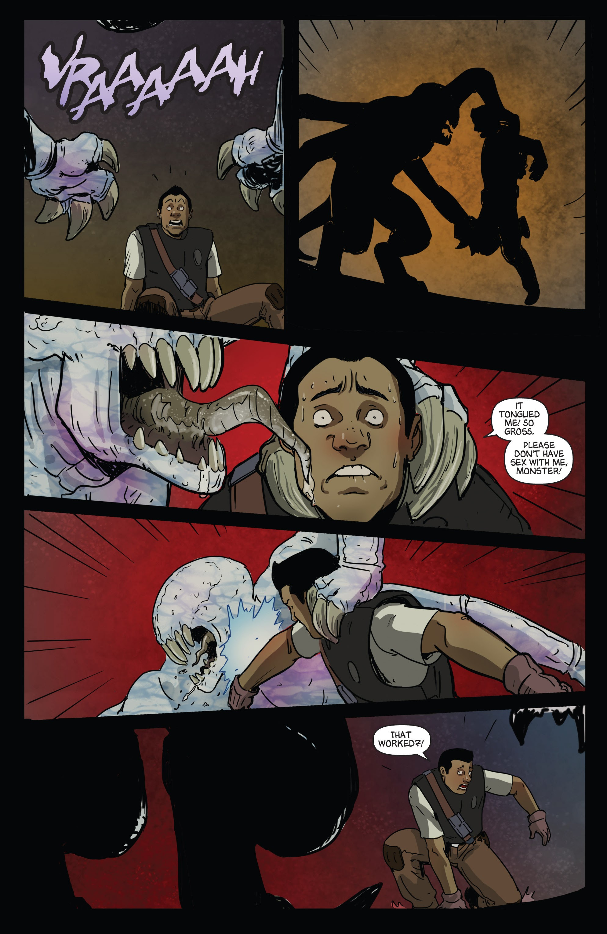 Read online Aliens vs. Parker comic -  Issue #3 - 15