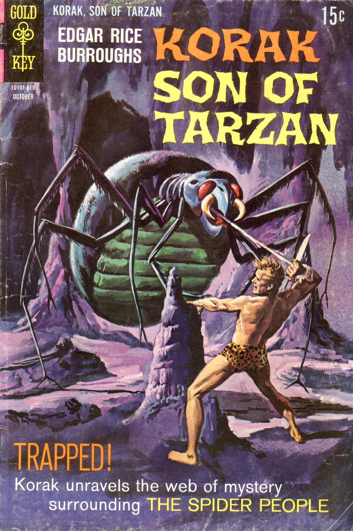 Read online Korak, Son of Tarzan (1964) comic -  Issue #25 - 1