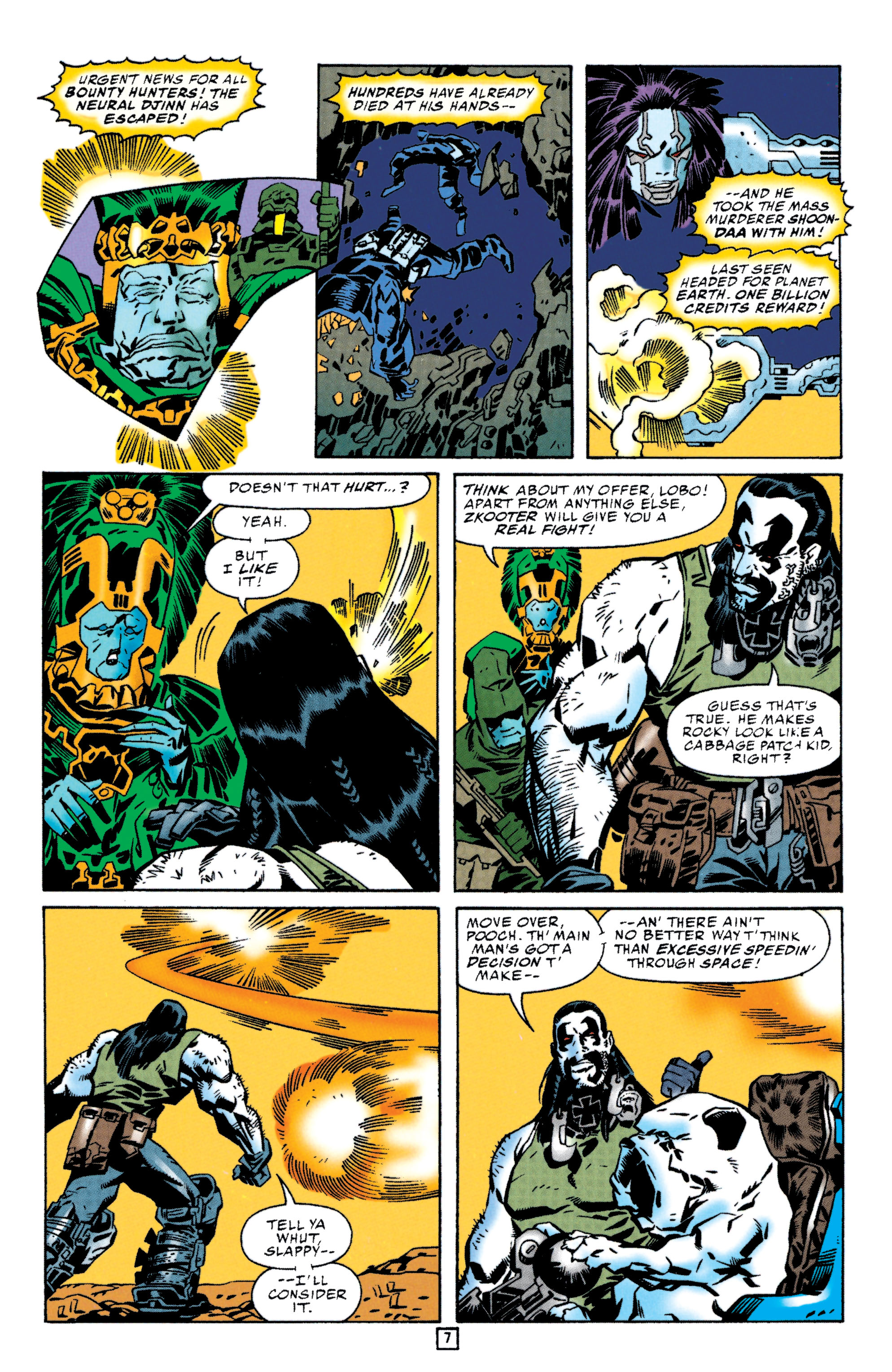 Read online Lobo (1993) comic -  Issue #58 - 8