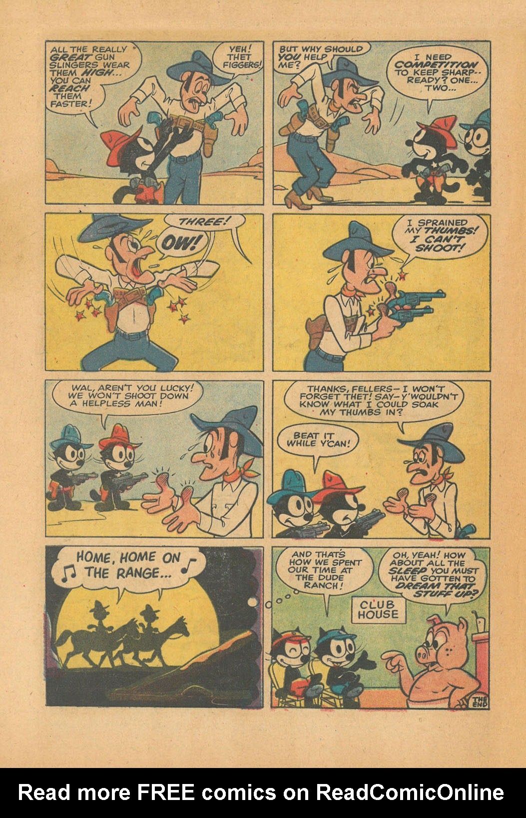 Read online Felix the Cat (1955) comic -  Issue #97 - 32