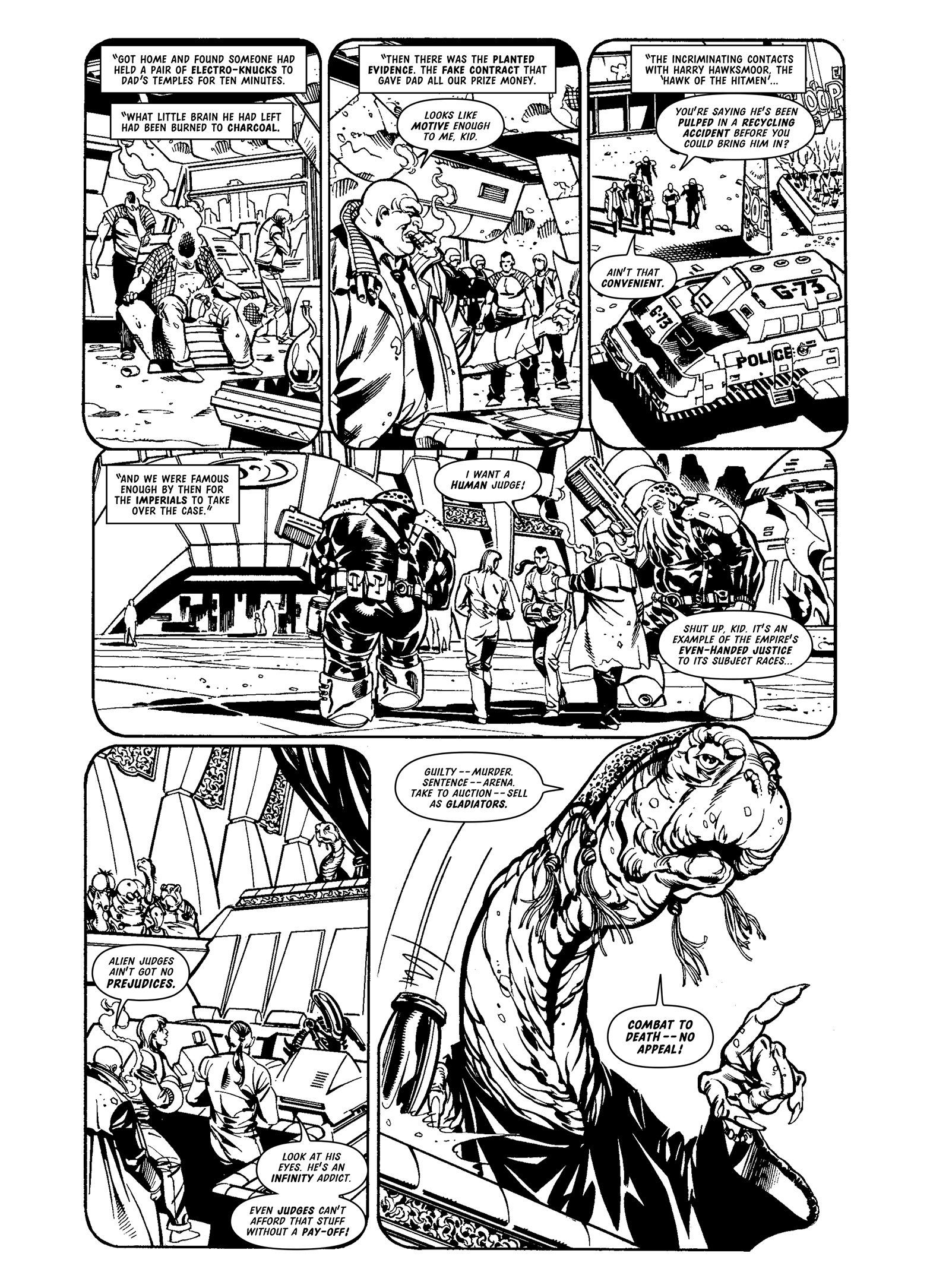 Read online Judge Dredd Megazine (Vol. 5) comic -  Issue #373 - 74