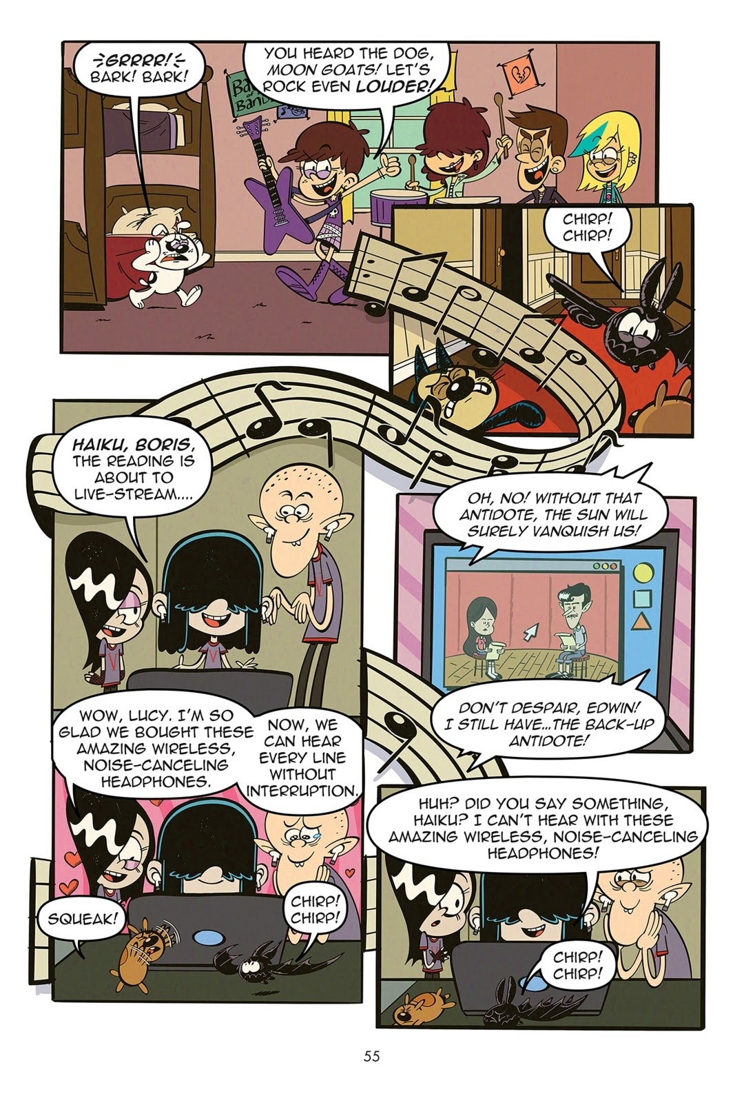 Read online The Loud House comic -  Issue #11 - 56