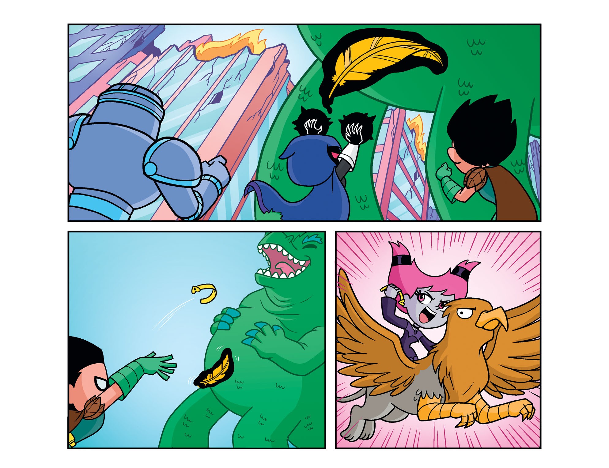 Read online Teen Titans Go! Roll With It! comic -  Issue #11 - 8