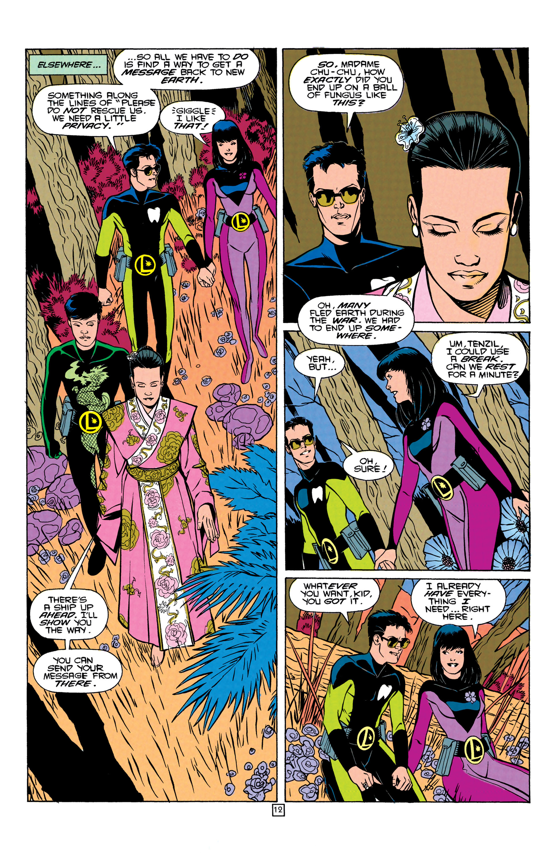 Read online Legionnaires comic -  Issue #9 - 13
