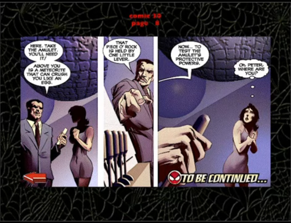 Read online Stan Lee Presents Spider-Man Cybercomic comic -  Issue #30 - 11