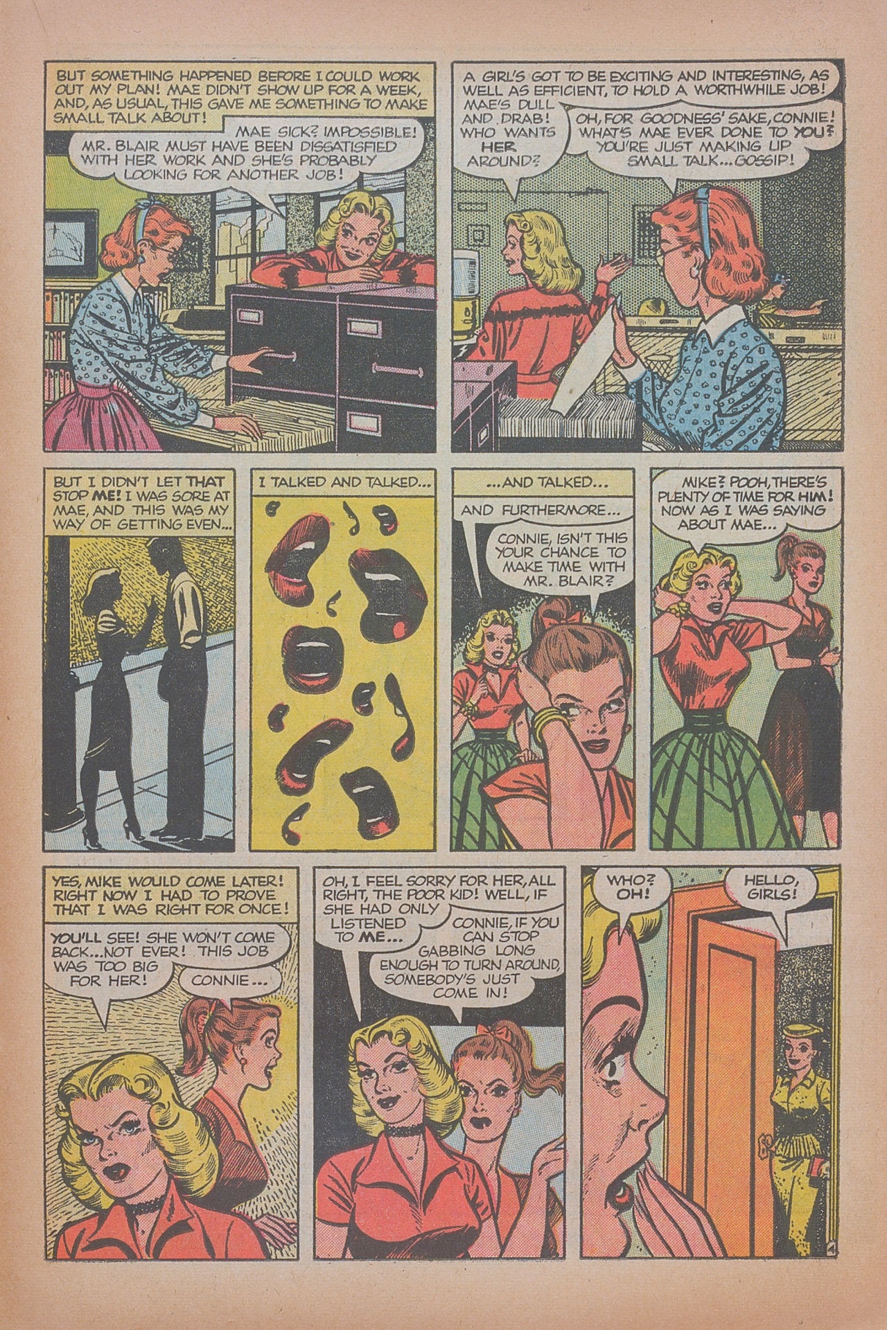 Read online Love Romances comic -  Issue #39 - 23