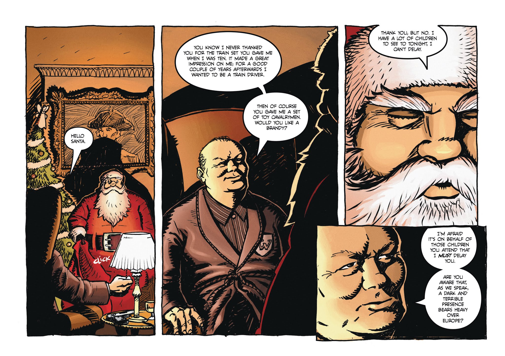Read online Santa Claus vs. The Nazis comic -  Issue # TPB - 7