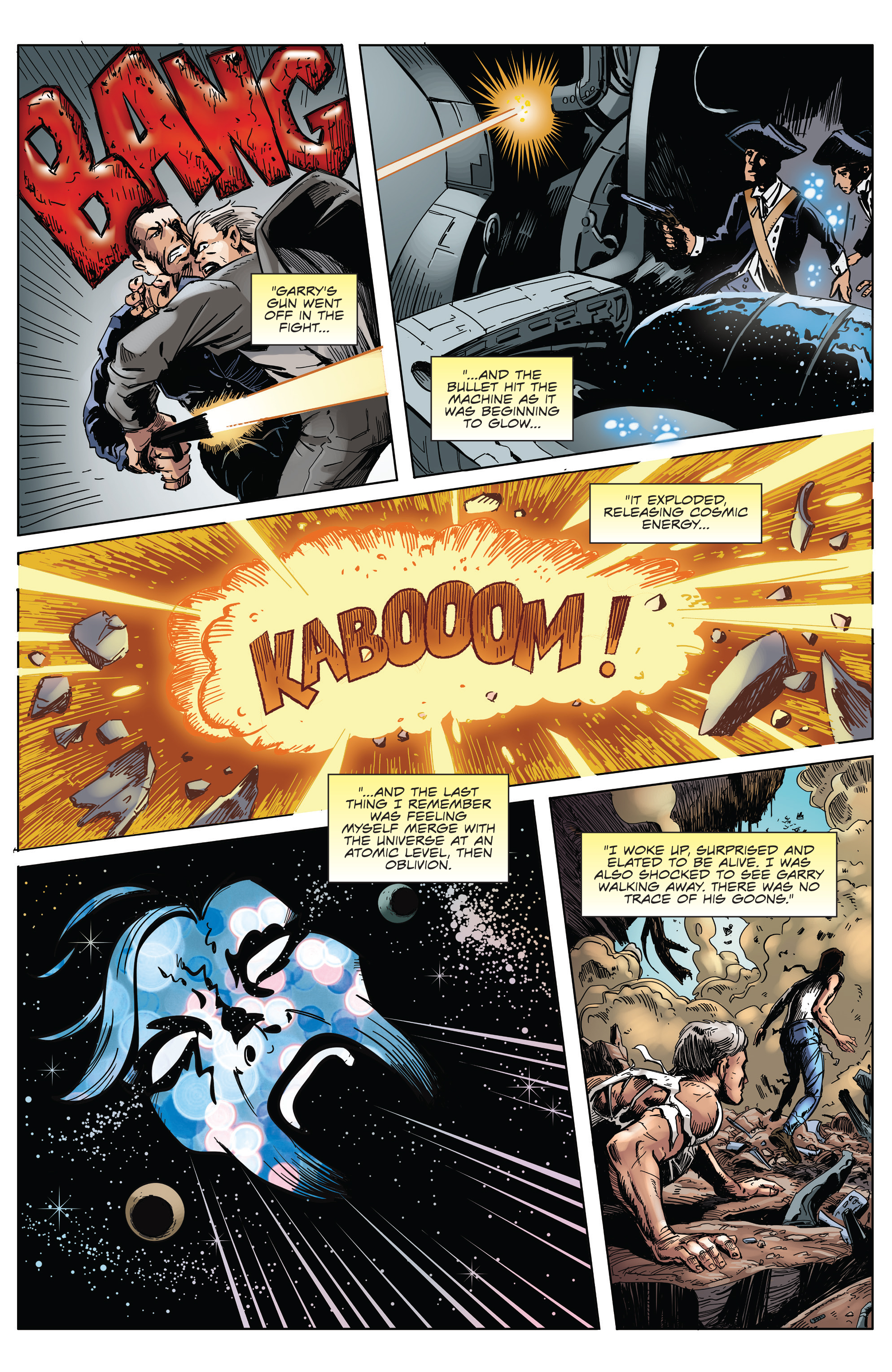 Read online War of the Independents: Man, Out of Time comic -  Issue # Full - 14