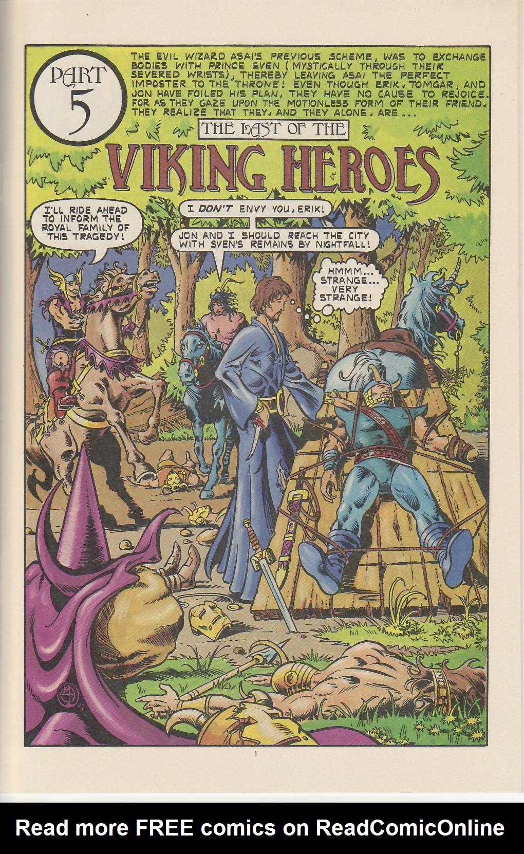 Read online The Last of the Viking Heroes comic -  Issue #6 - 3