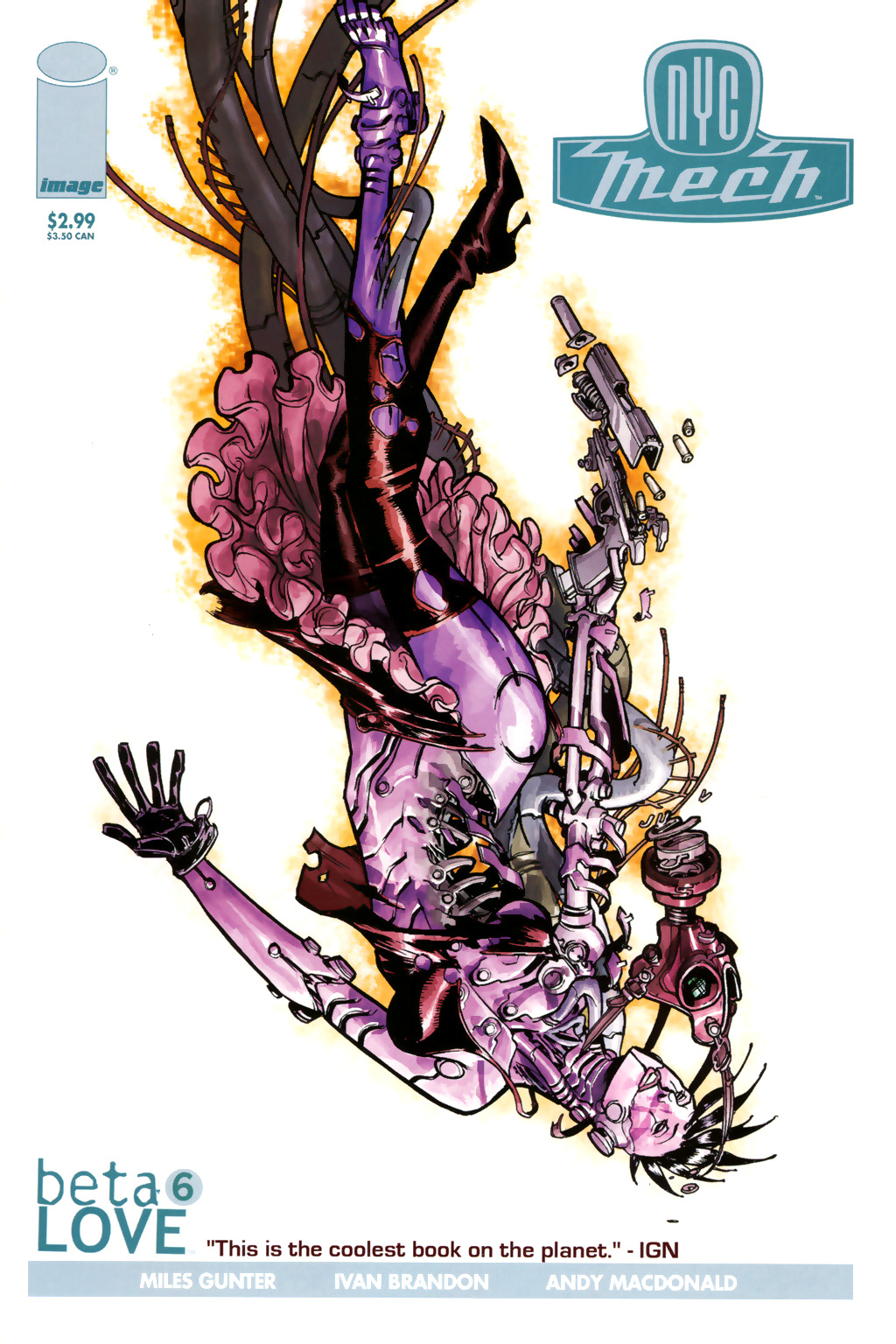 Read online NYC Mech: beta LOVE comic -  Issue #6 - 1