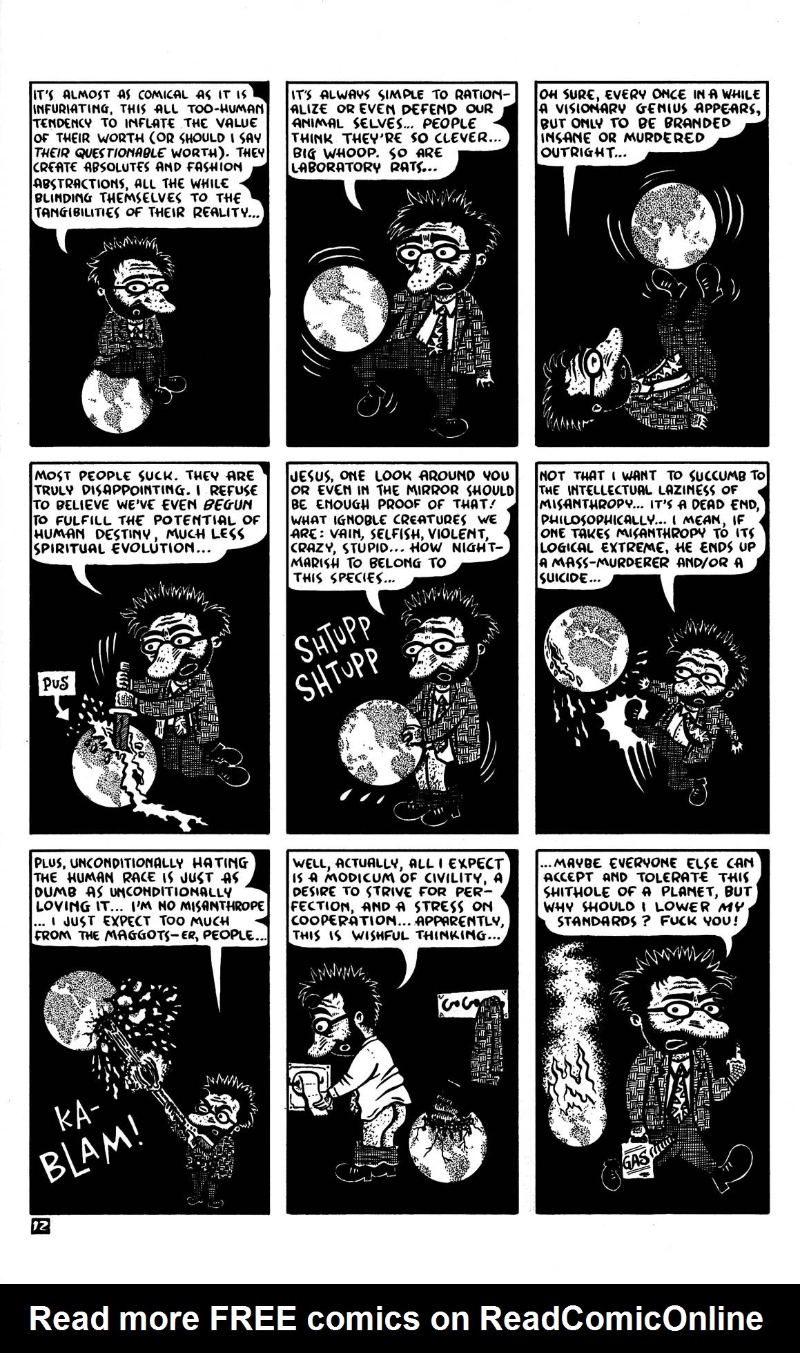 Read online Schizo comic -  Issue #1 - 14
