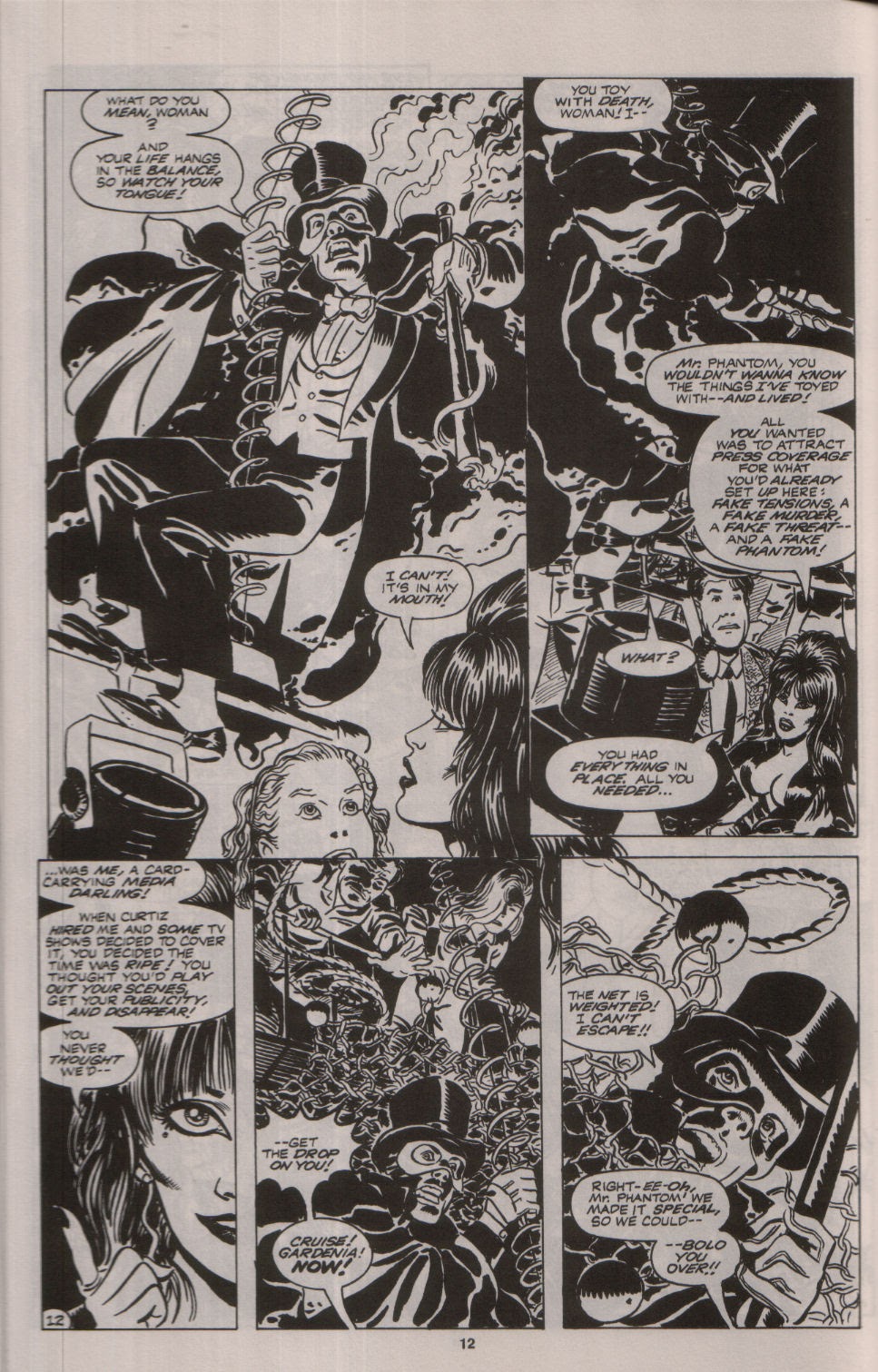 Read online Elvira, Mistress of the Dark comic -  Issue #12 - 13