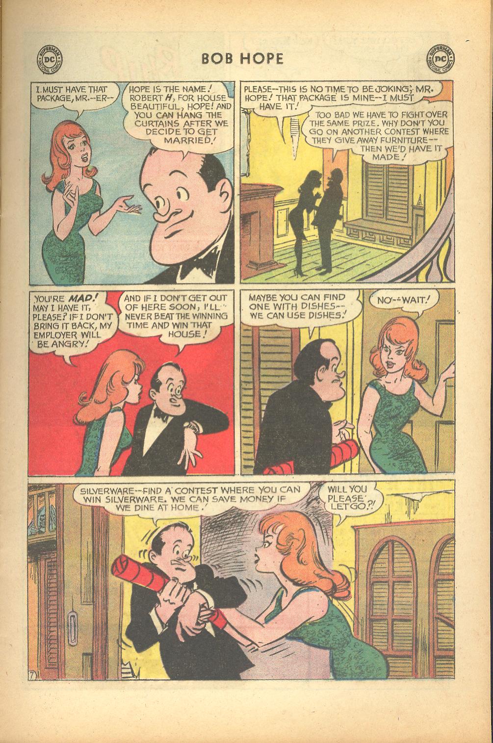 Read online The Adventures of Bob Hope comic -  Issue #82 - 9