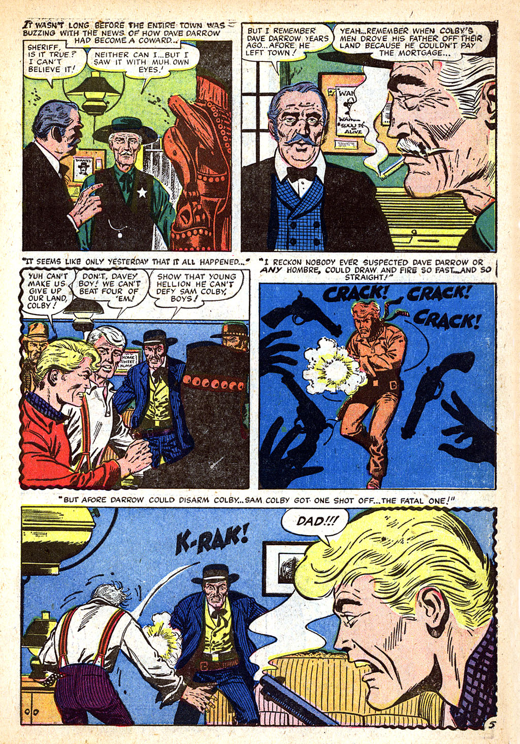 Read online Western Outlaws (1954) comic -  Issue #18 - 7