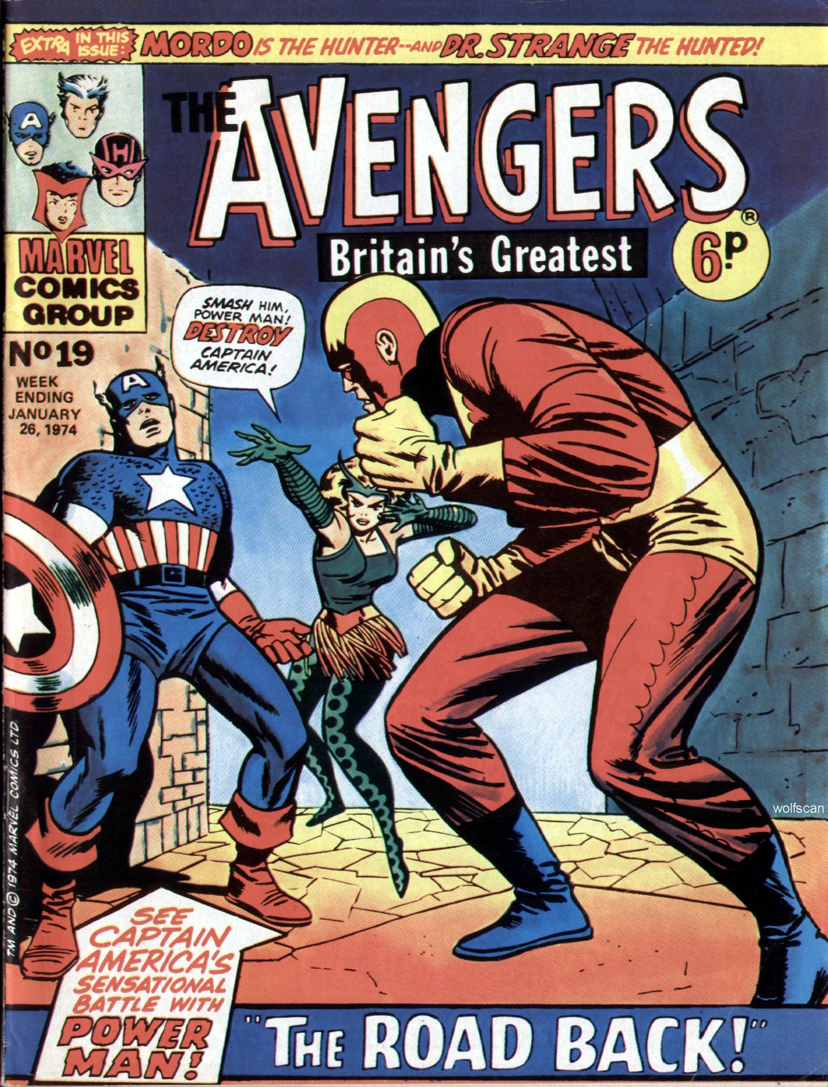 Read online The Avengers (1973) comic -  Issue #19 - 1
