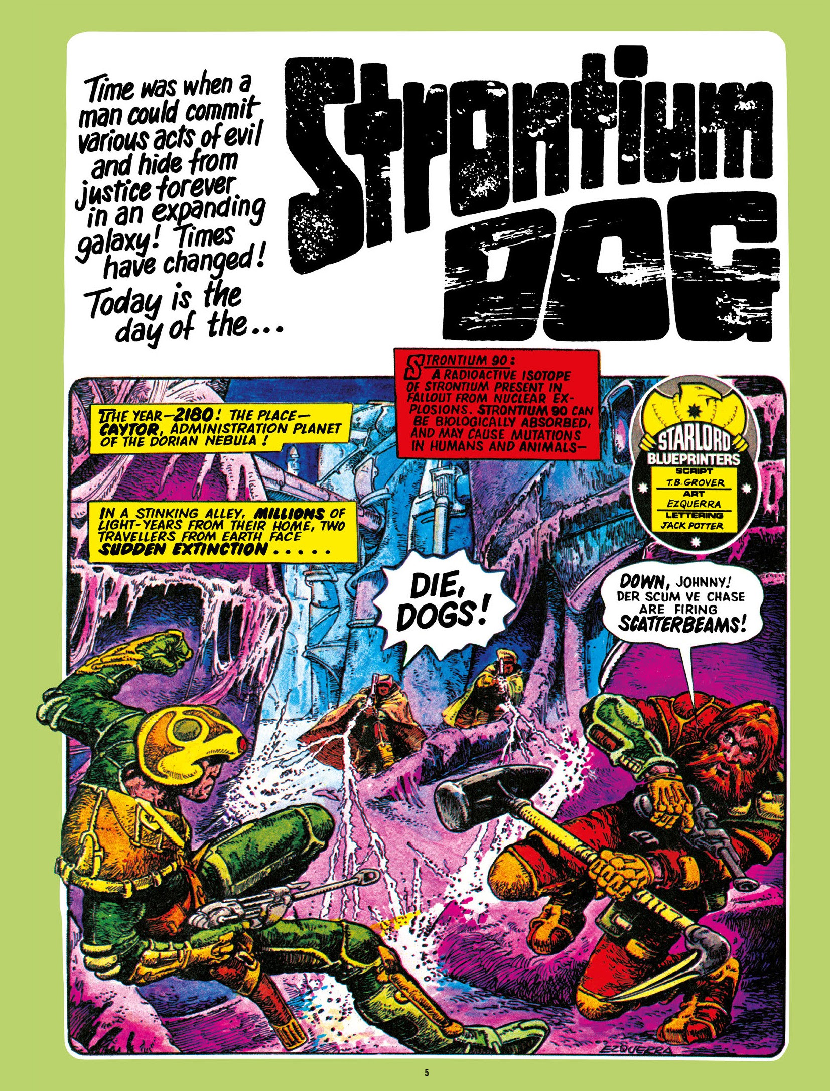 Read online Strontium Dog Search and Destroy: The Starlord Years comic -  Issue # TPB - 7