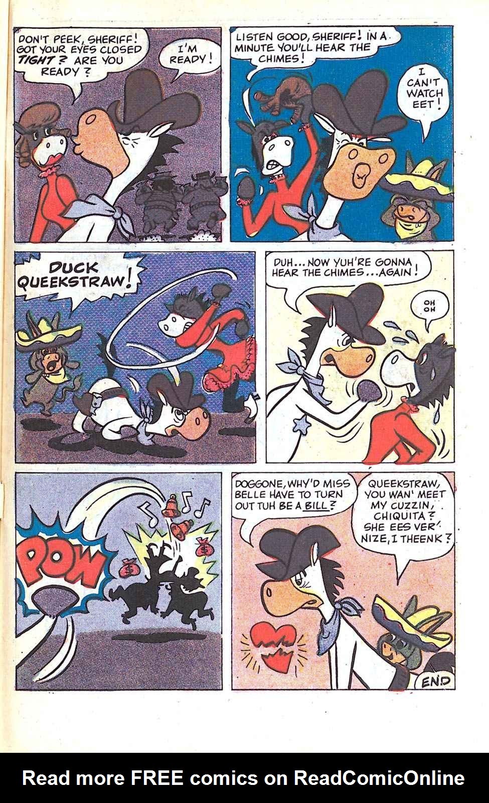 Read online Quick Draw McGraw comic -  Issue #6 - 25