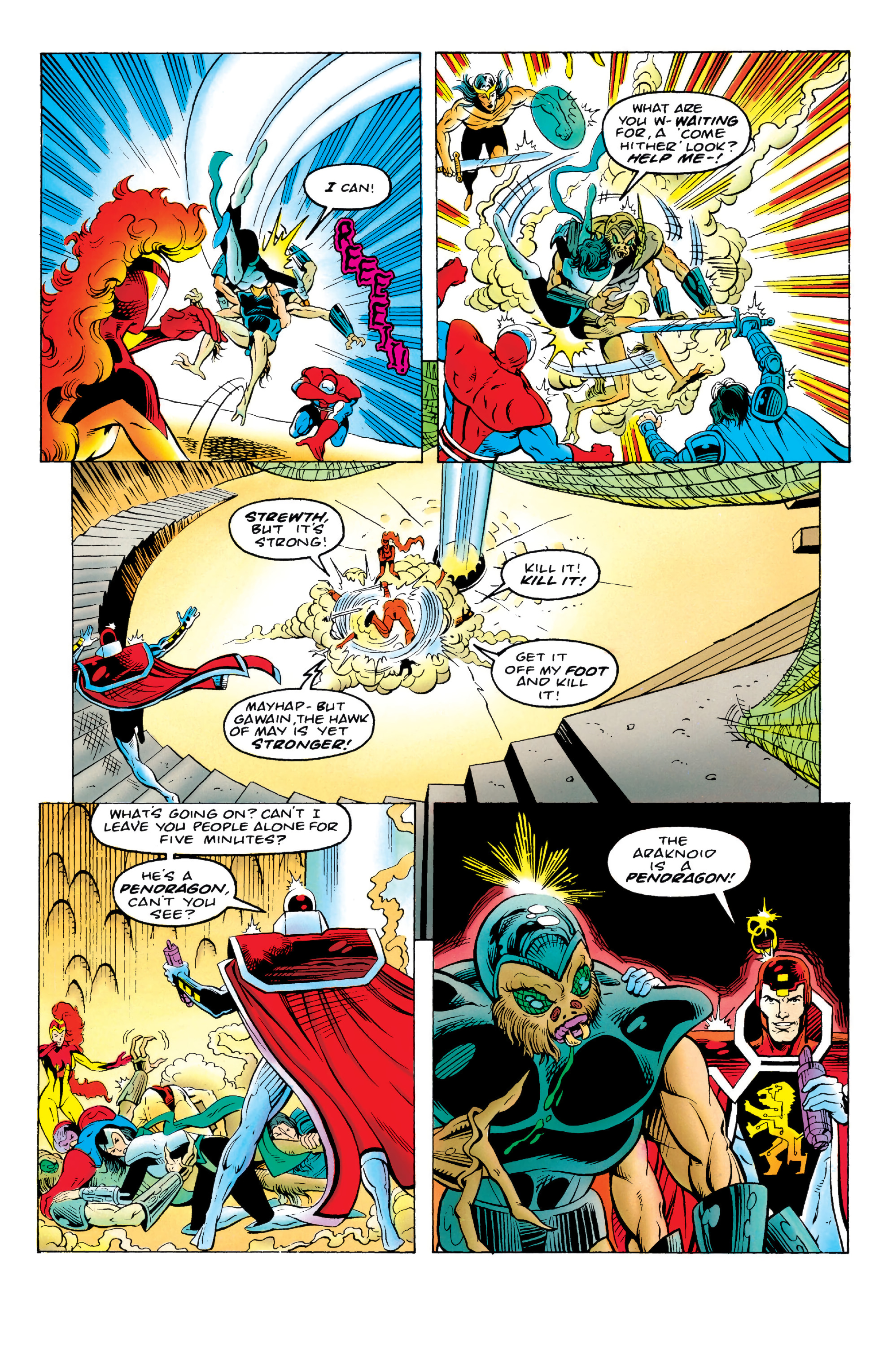 Read online Knights of Pendragon Omnibus comic -  Issue # TPB (Part 6) - 55