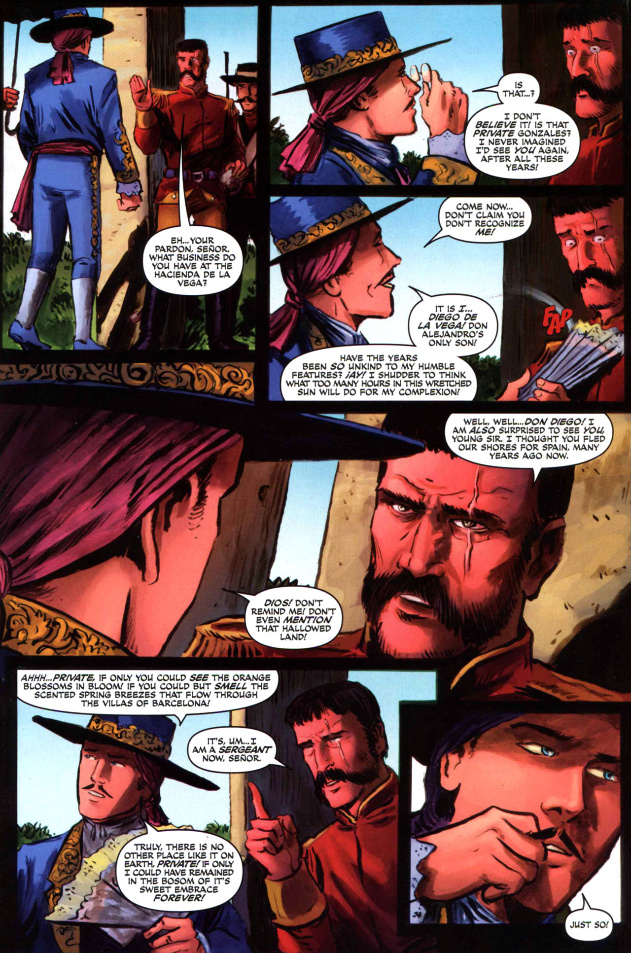 Read online Zorro (2008) comic -  Issue #7 - 14