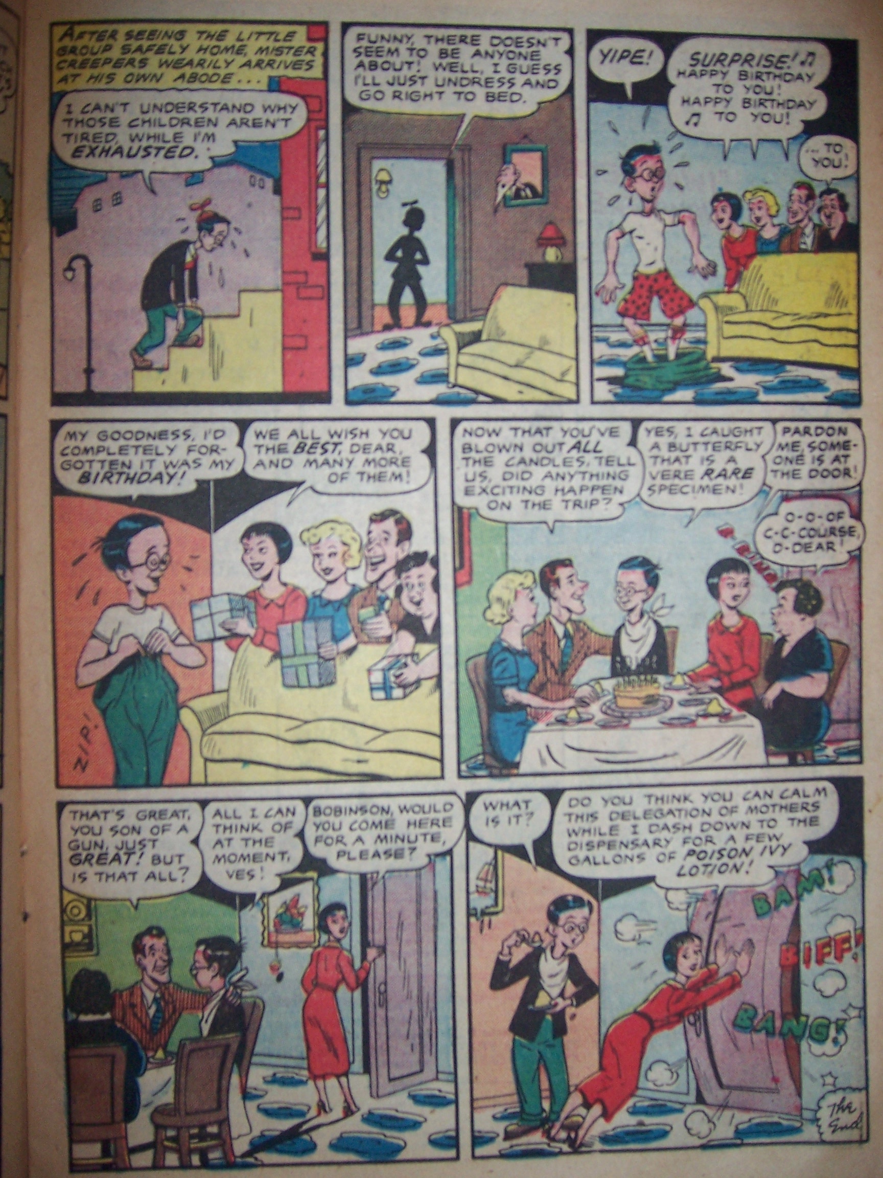 Read online Terrific Comics comic -  Issue #16 - 17