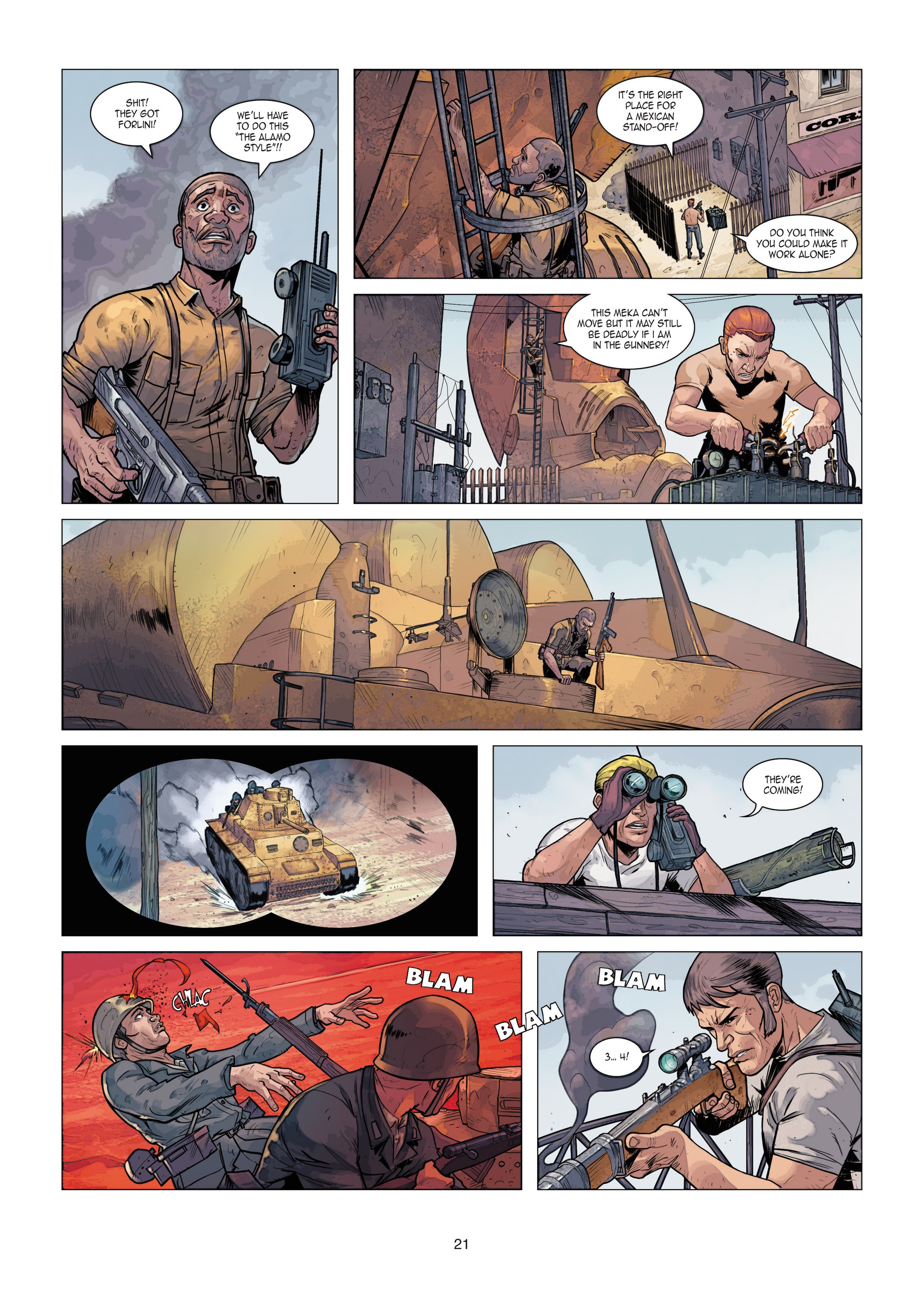 Read online Iron Squad comic -  Issue #4 - 21