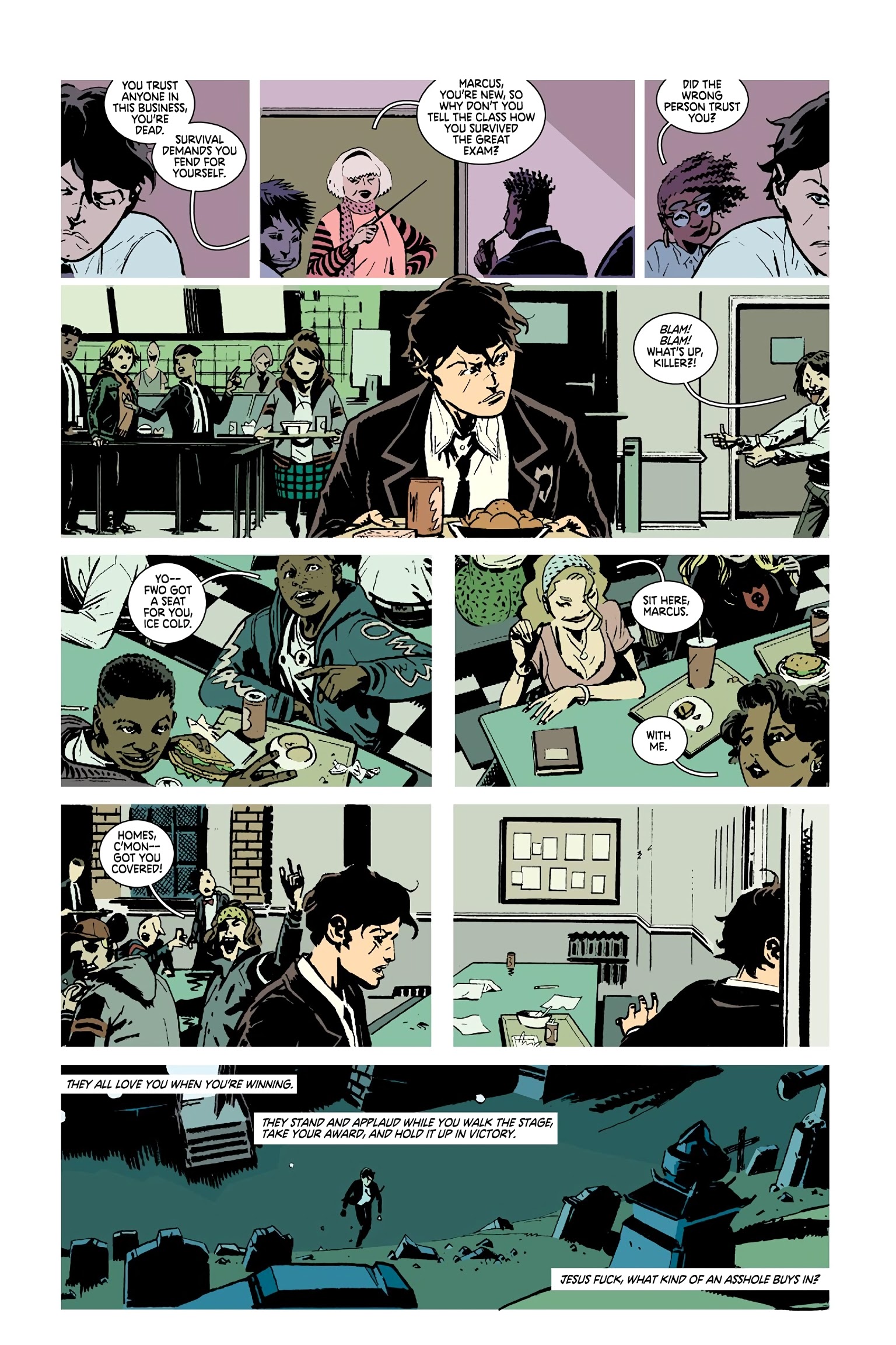 Read online Deadly Class comic -  Issue # _Deluxe Edition Teen Age Riot (Part 2) - 73