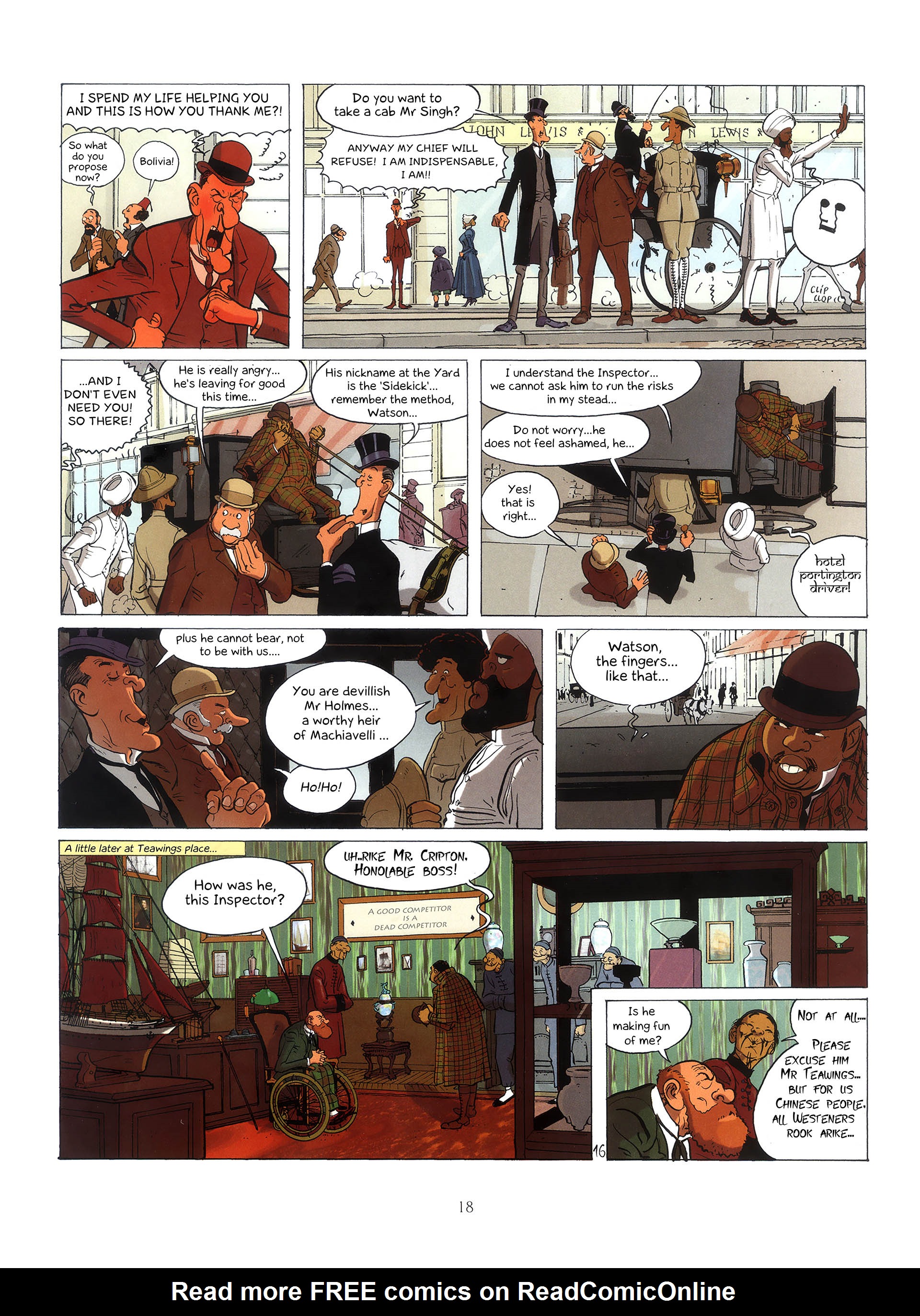 Read online Baker Street (2000) comic -  Issue #3 - 18