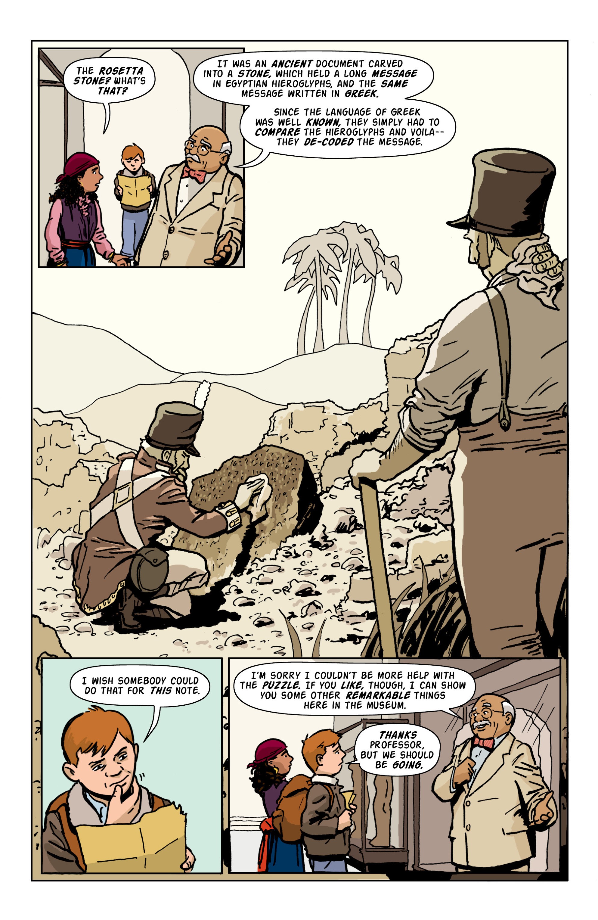 Read online Rocket Robinson and the Pharaoh's Fortune comic -  Issue # TPB (Part 1) - 53